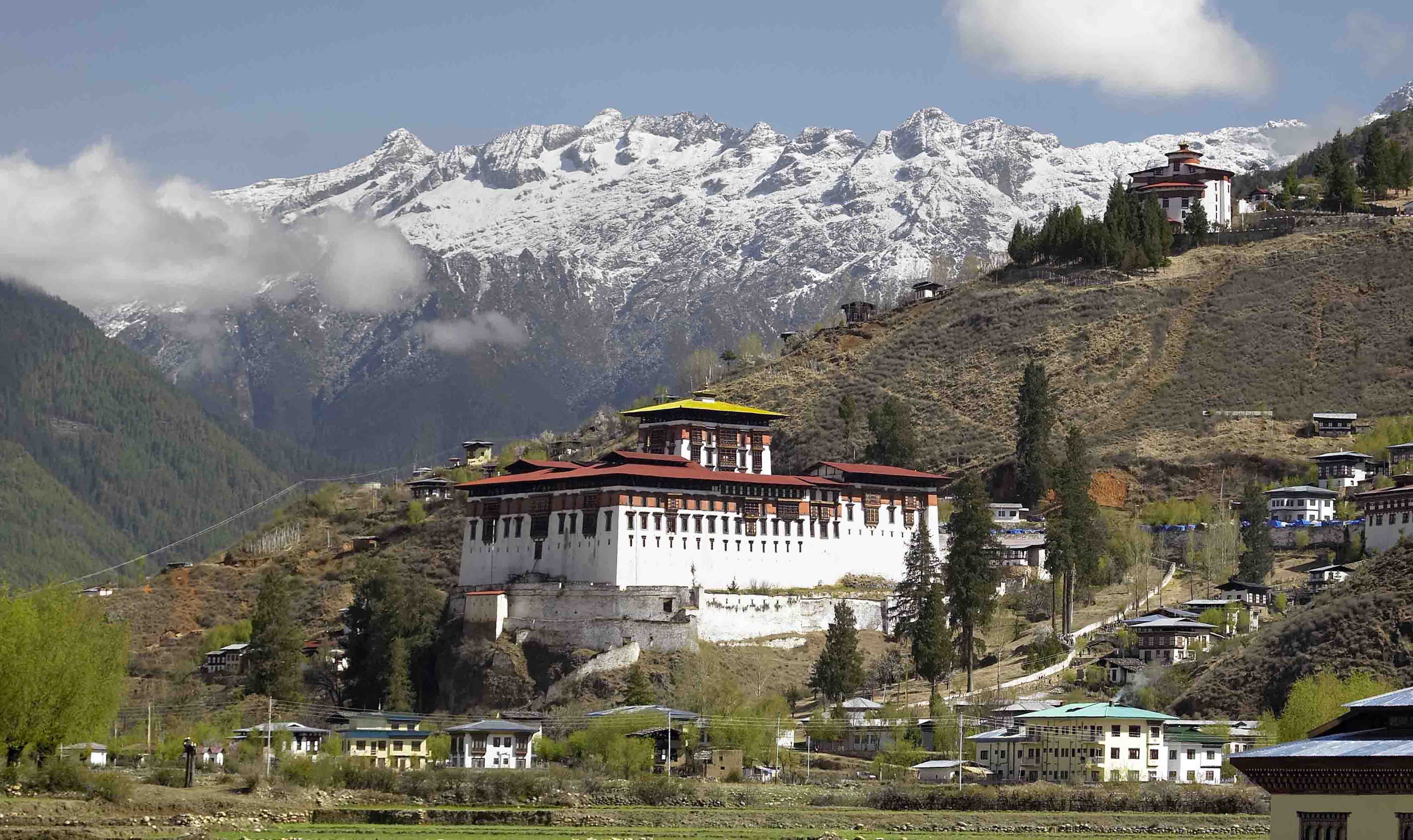 Visit the Zuri Dzong, Rinpung Dzong monastery