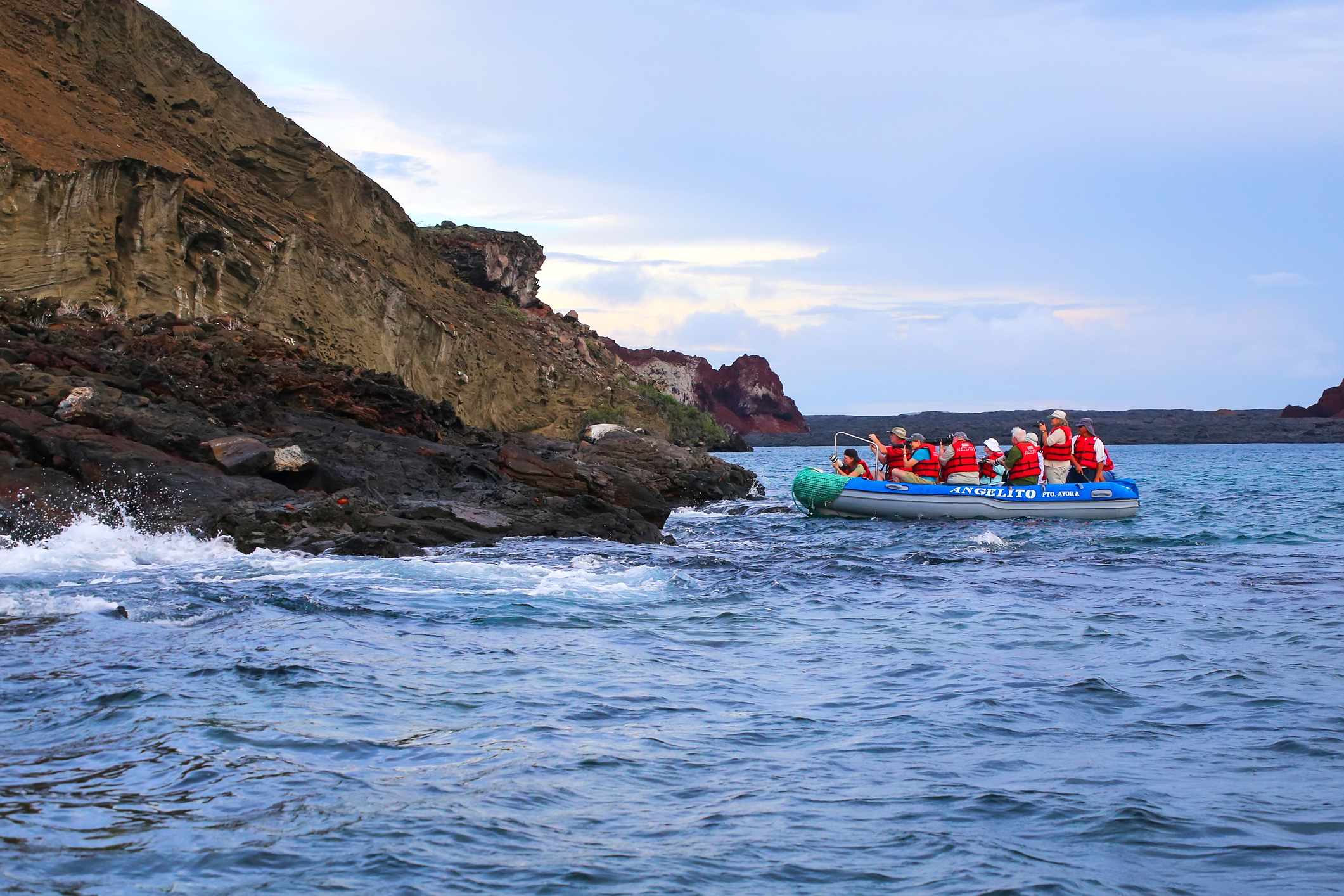 Take a panga (dingy) ride along the coast