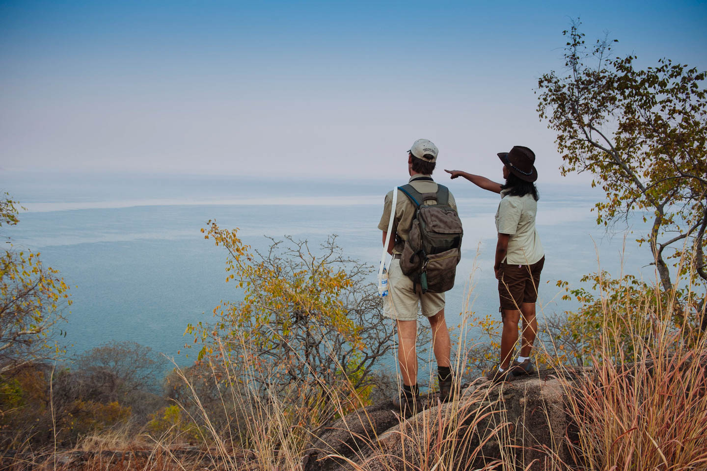 Explore the hiking trails around Lake Malawi