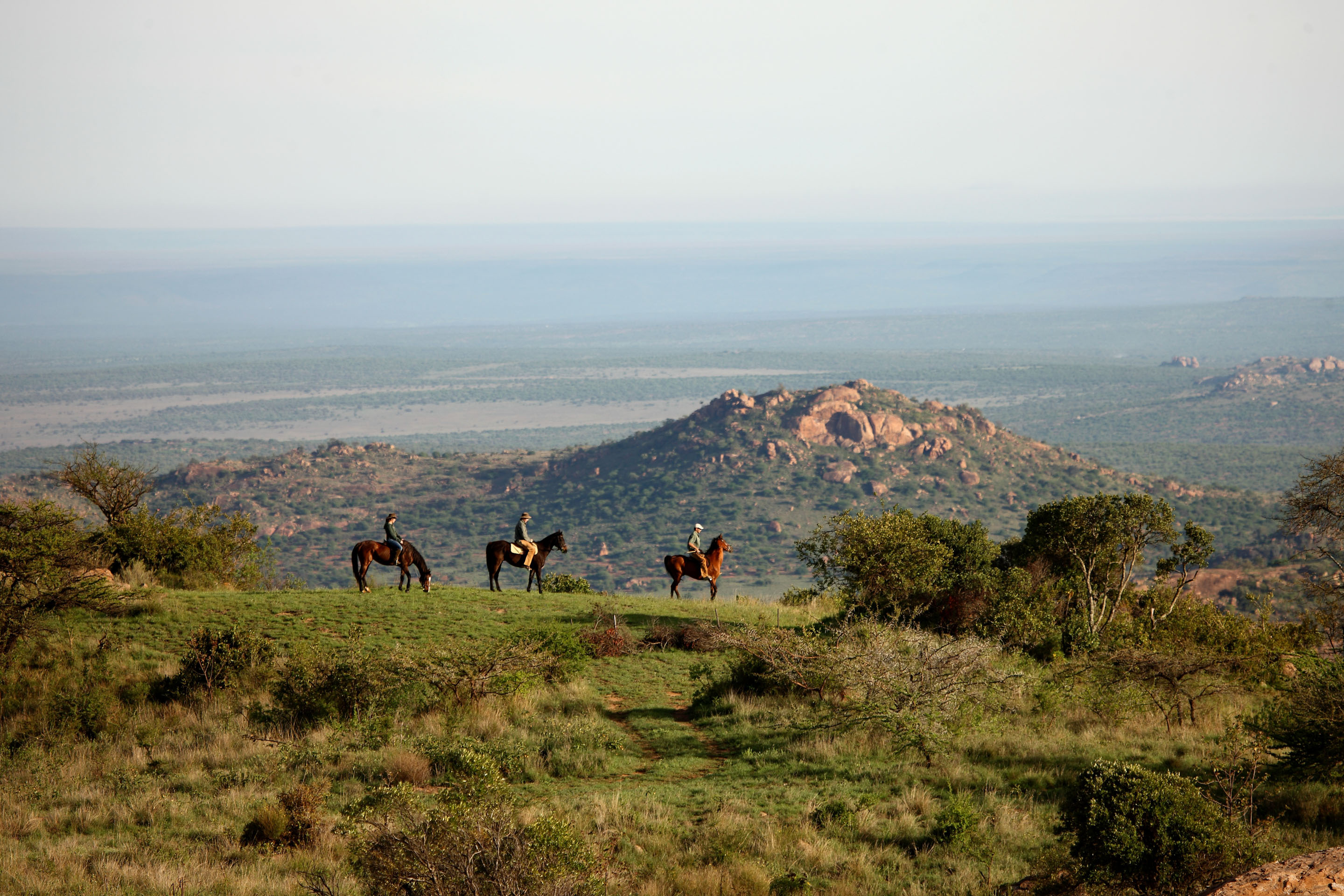 Ride amongst Laikipia's wildlife on horseback