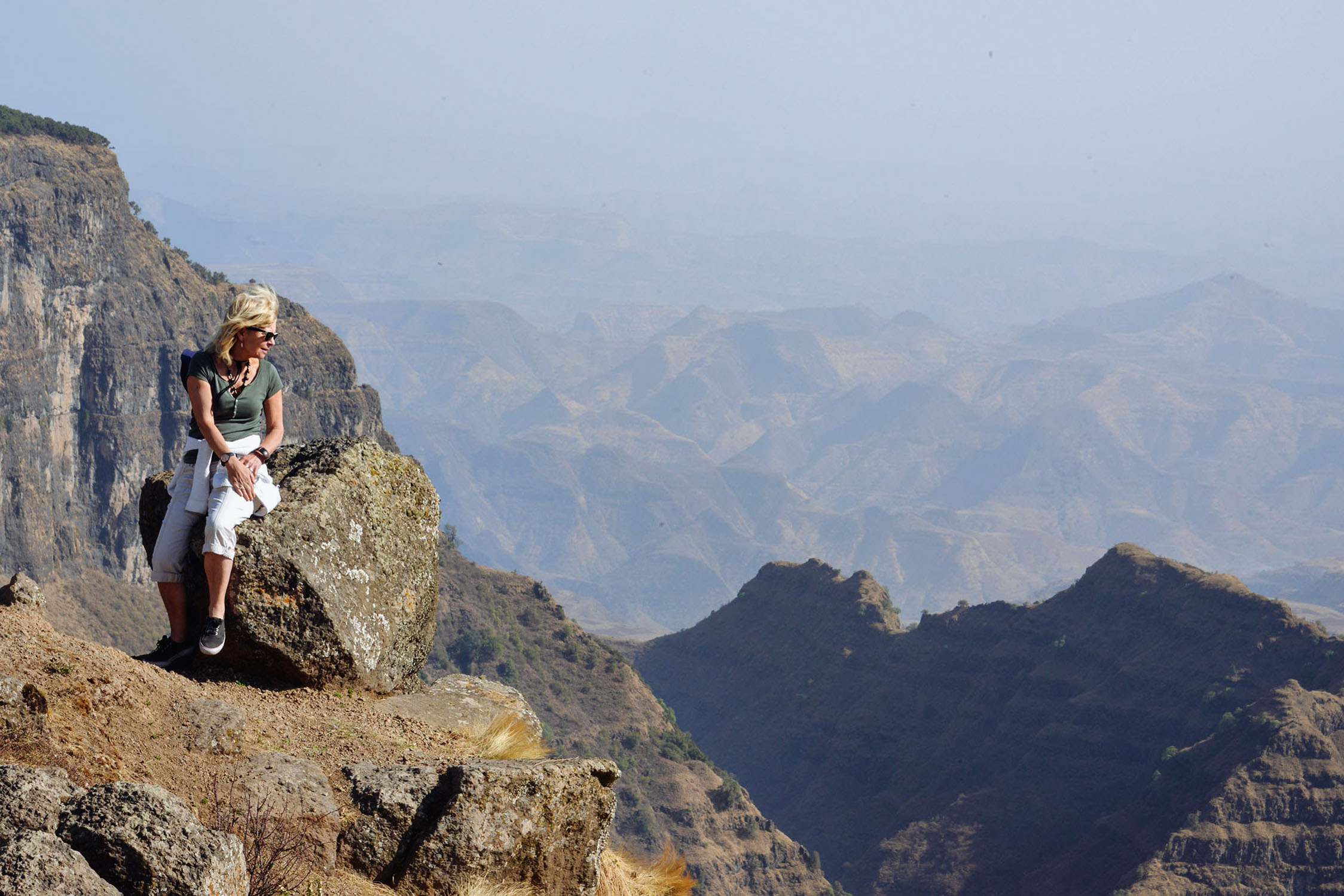 Hike the spectacular Simien Mountains