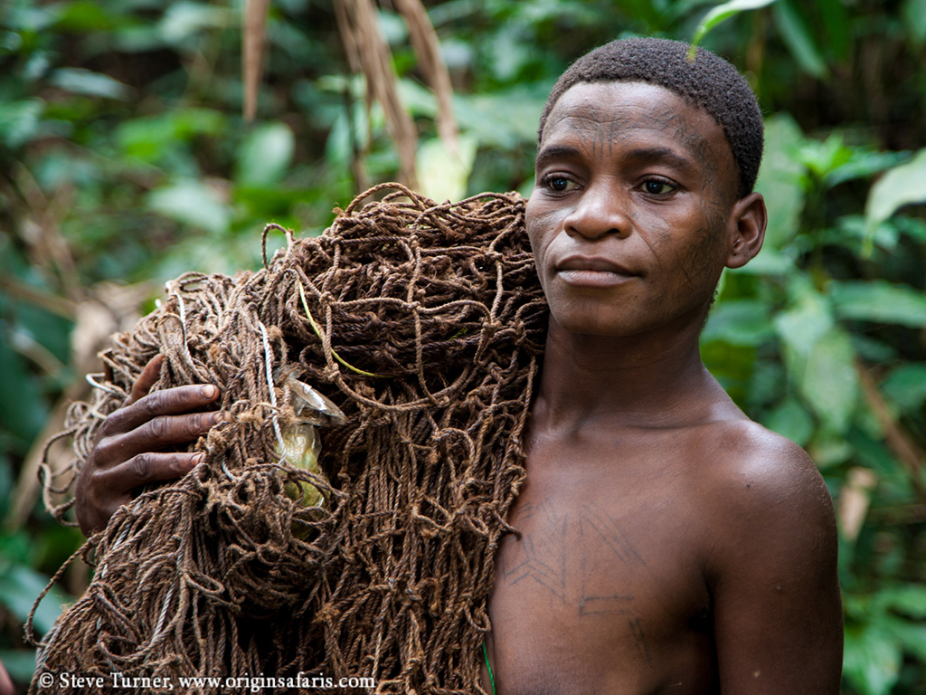 Learn about living in the forest from the Ba'aka