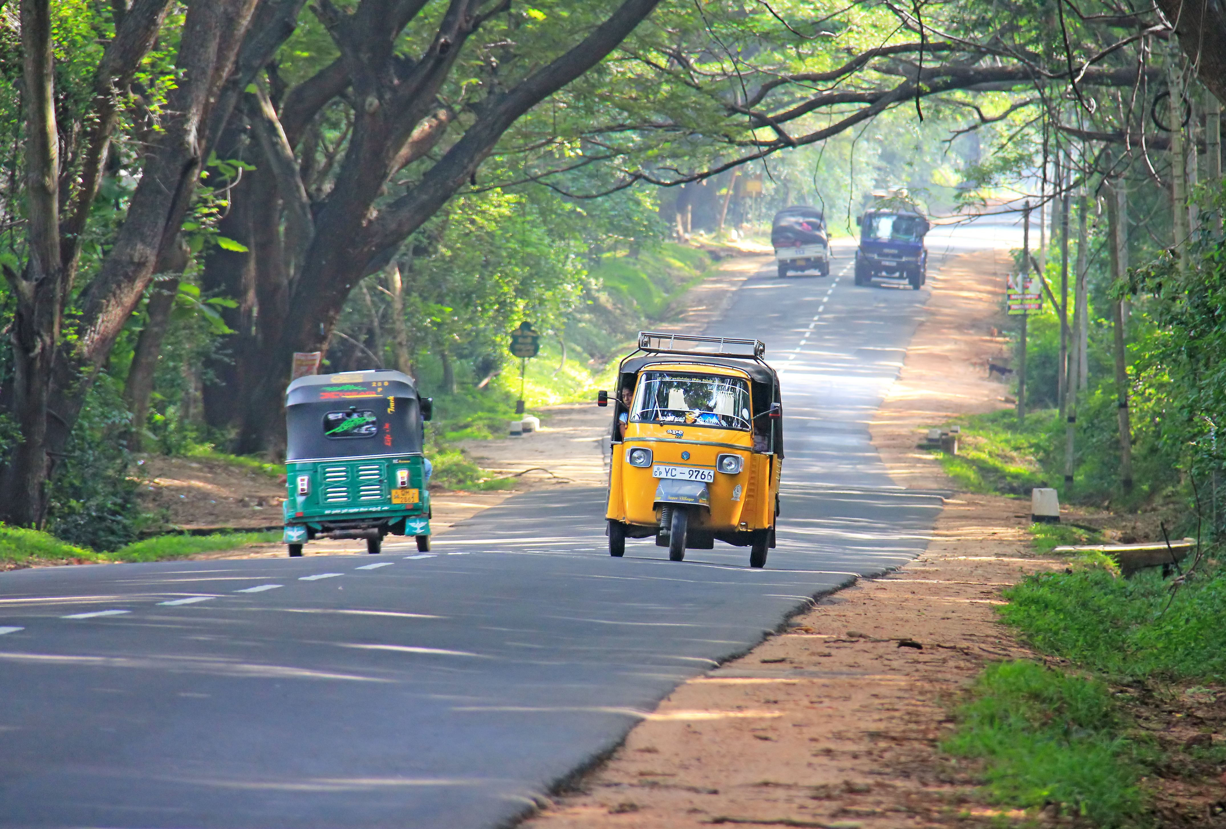 Tour the historic sites of Kandy by tuk tuk