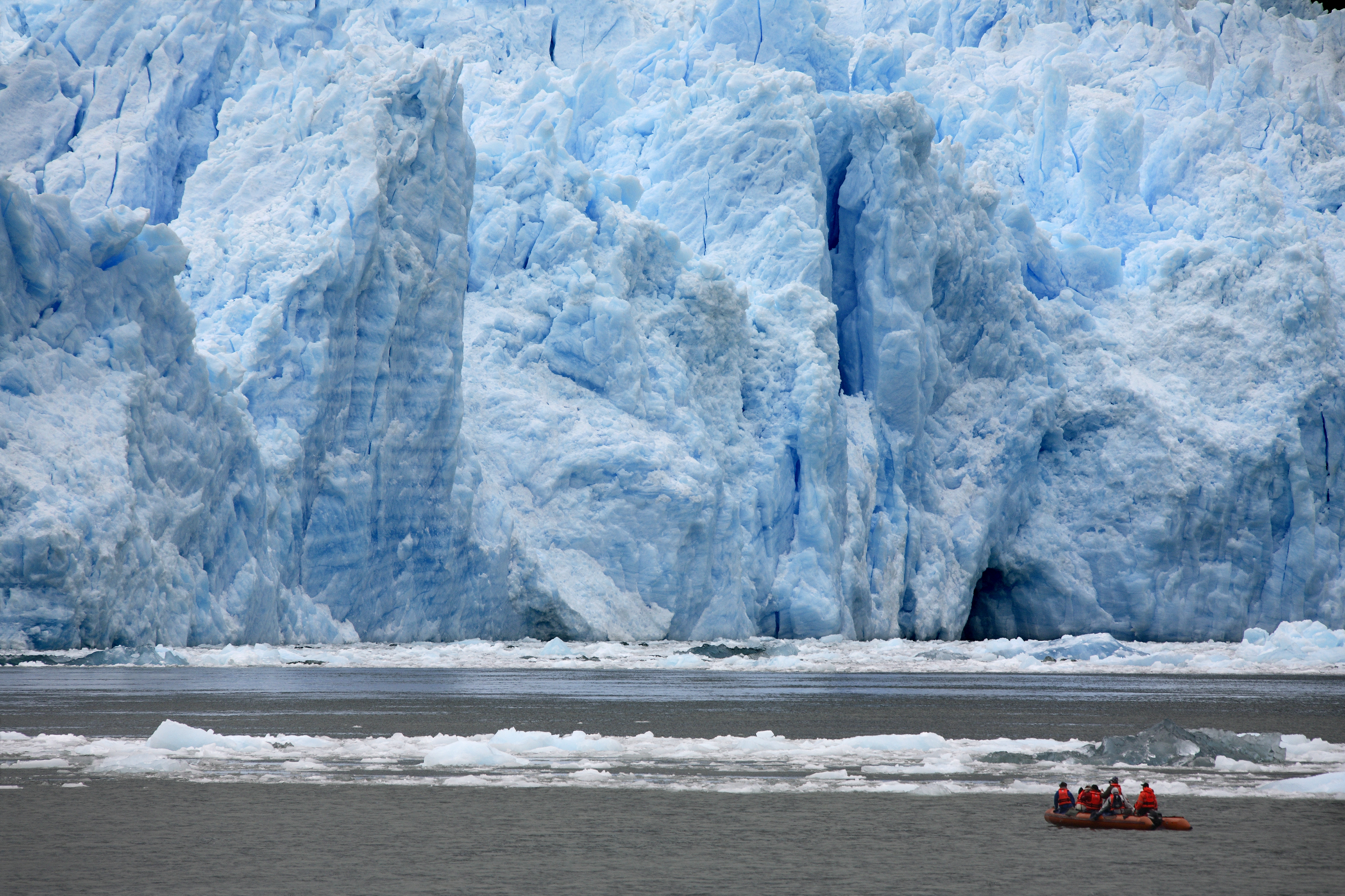 Take a boat to the impressive San Rafael Glacier