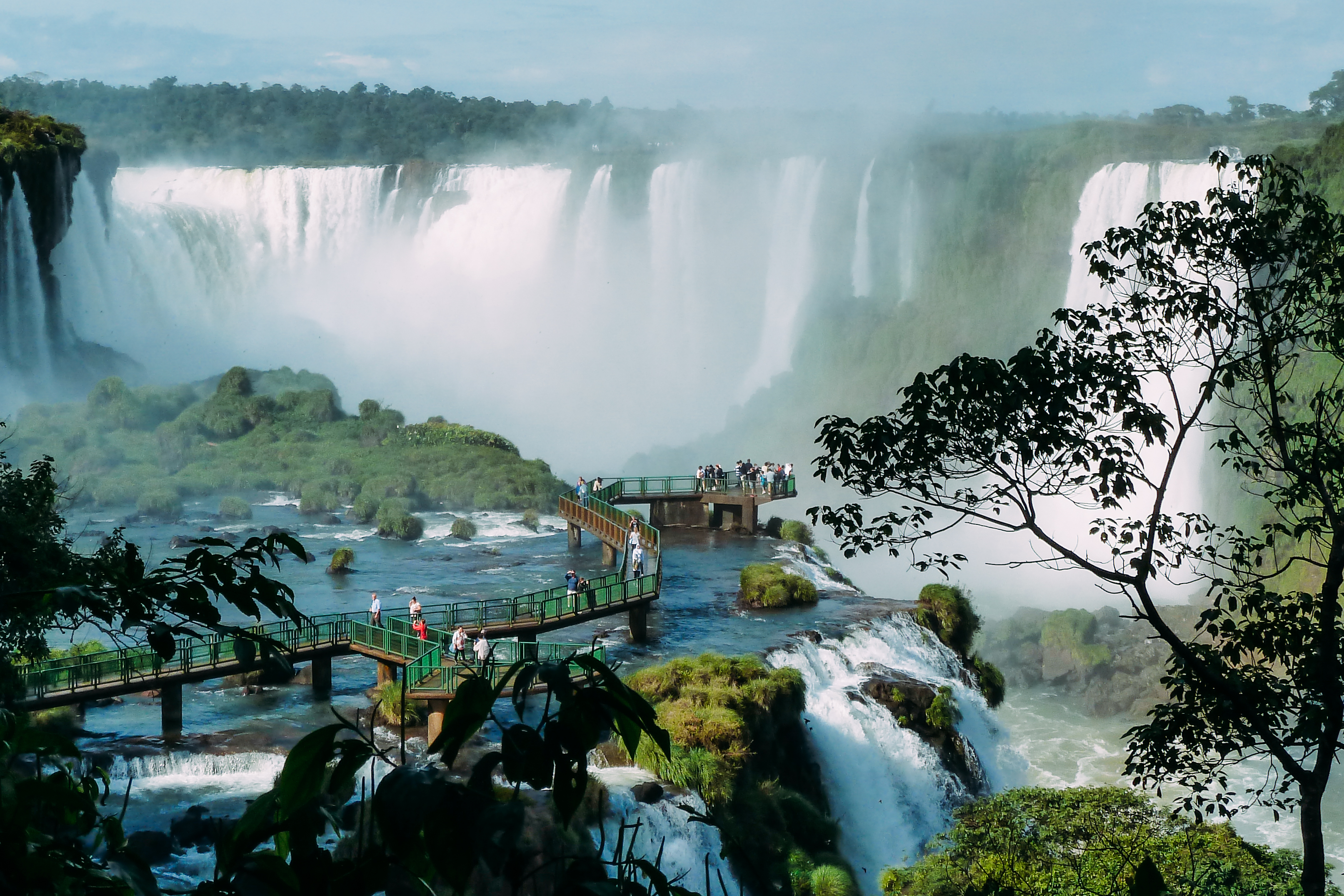 Visit the Brazilian side of Iguazu Falls