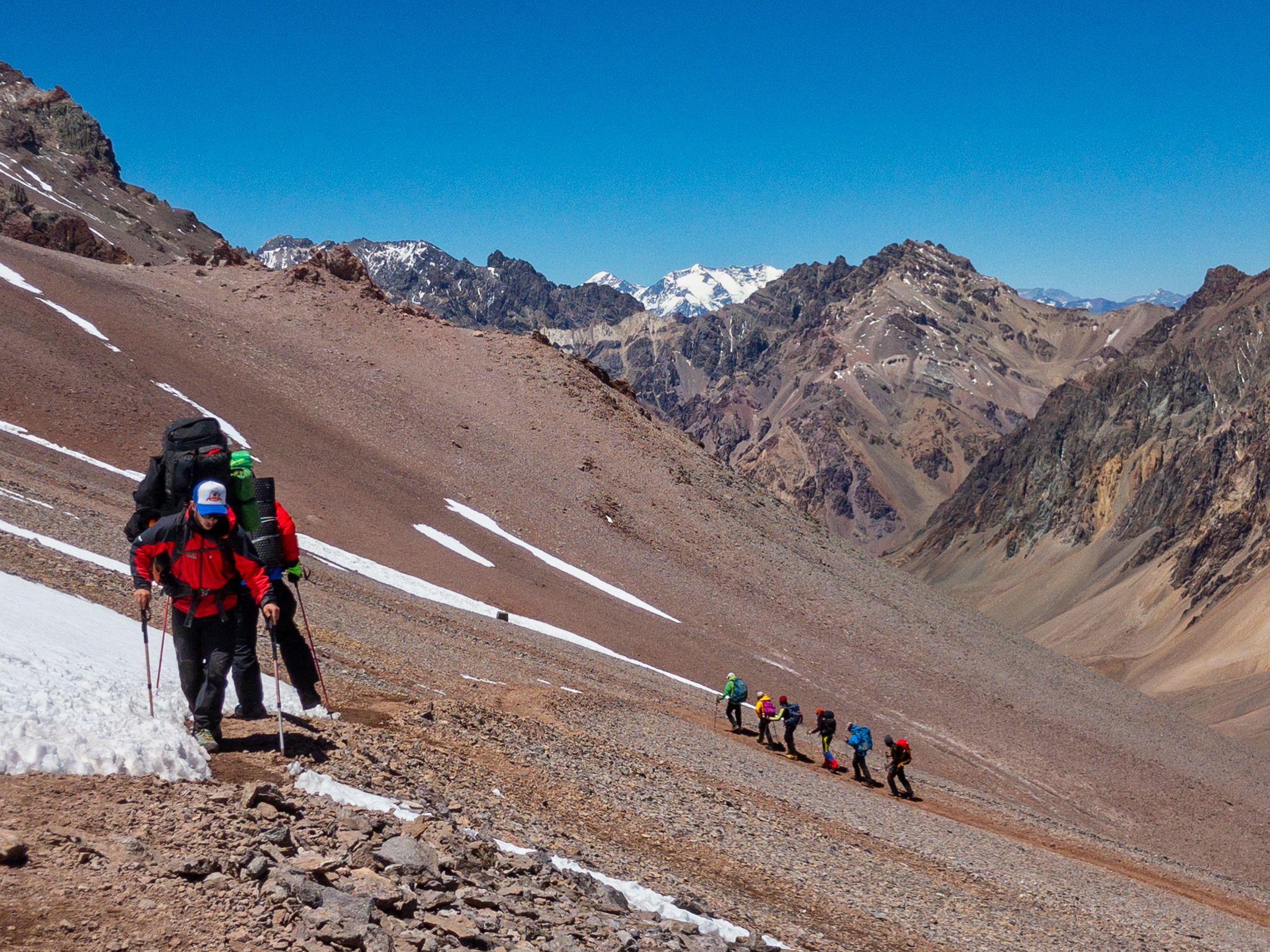 Hike in the Aconcagua Provincial Park area