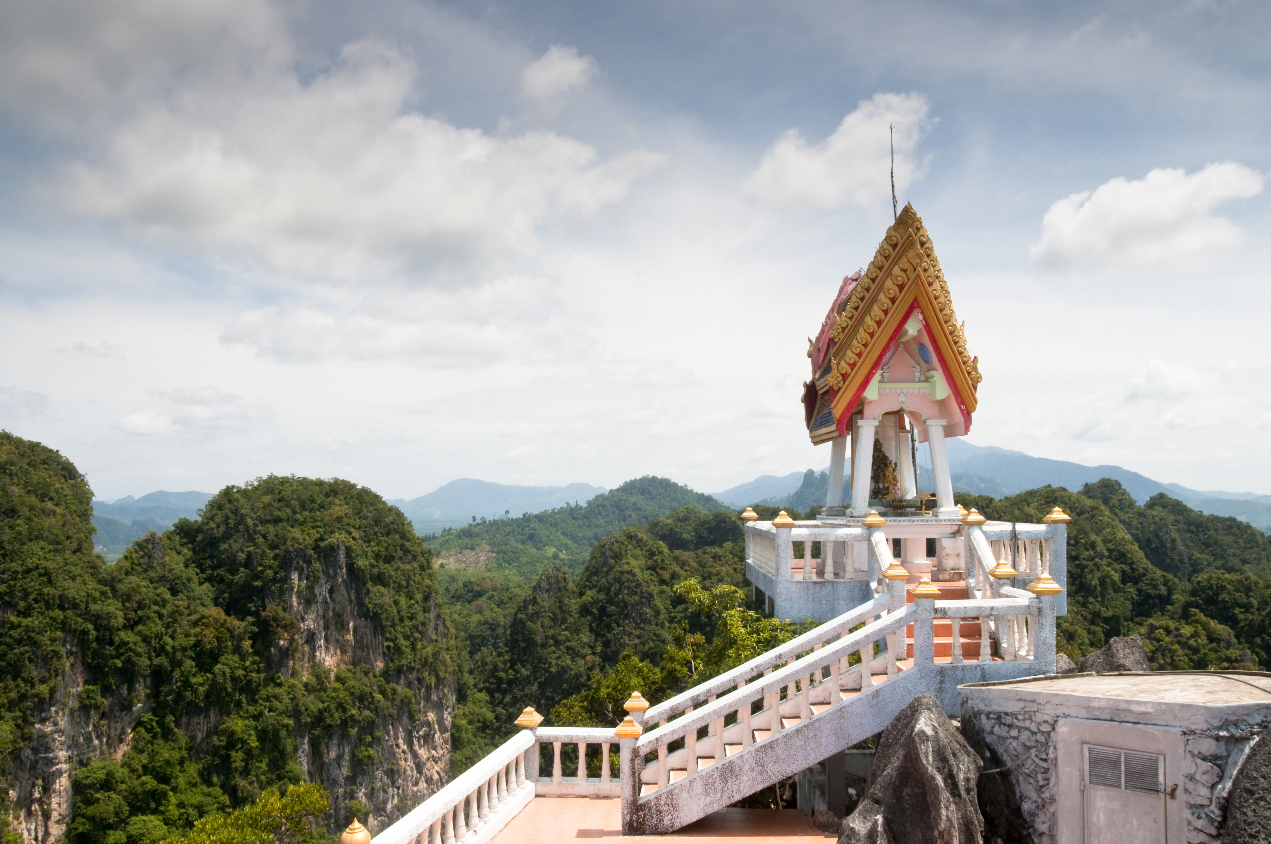 Climb 100 steps to the Tiger Cave Temple, Krabi