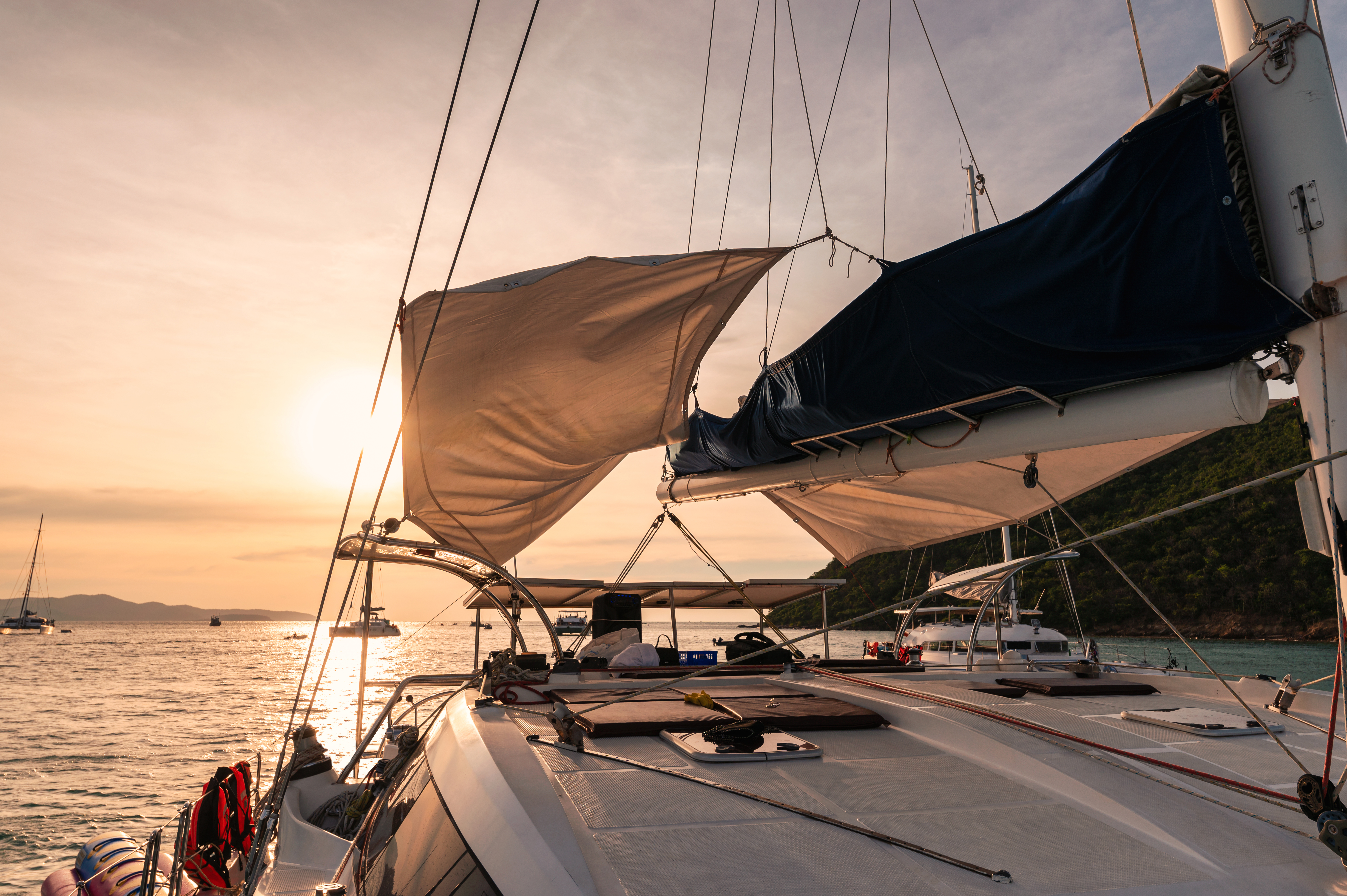 Head out for a sunset cruise