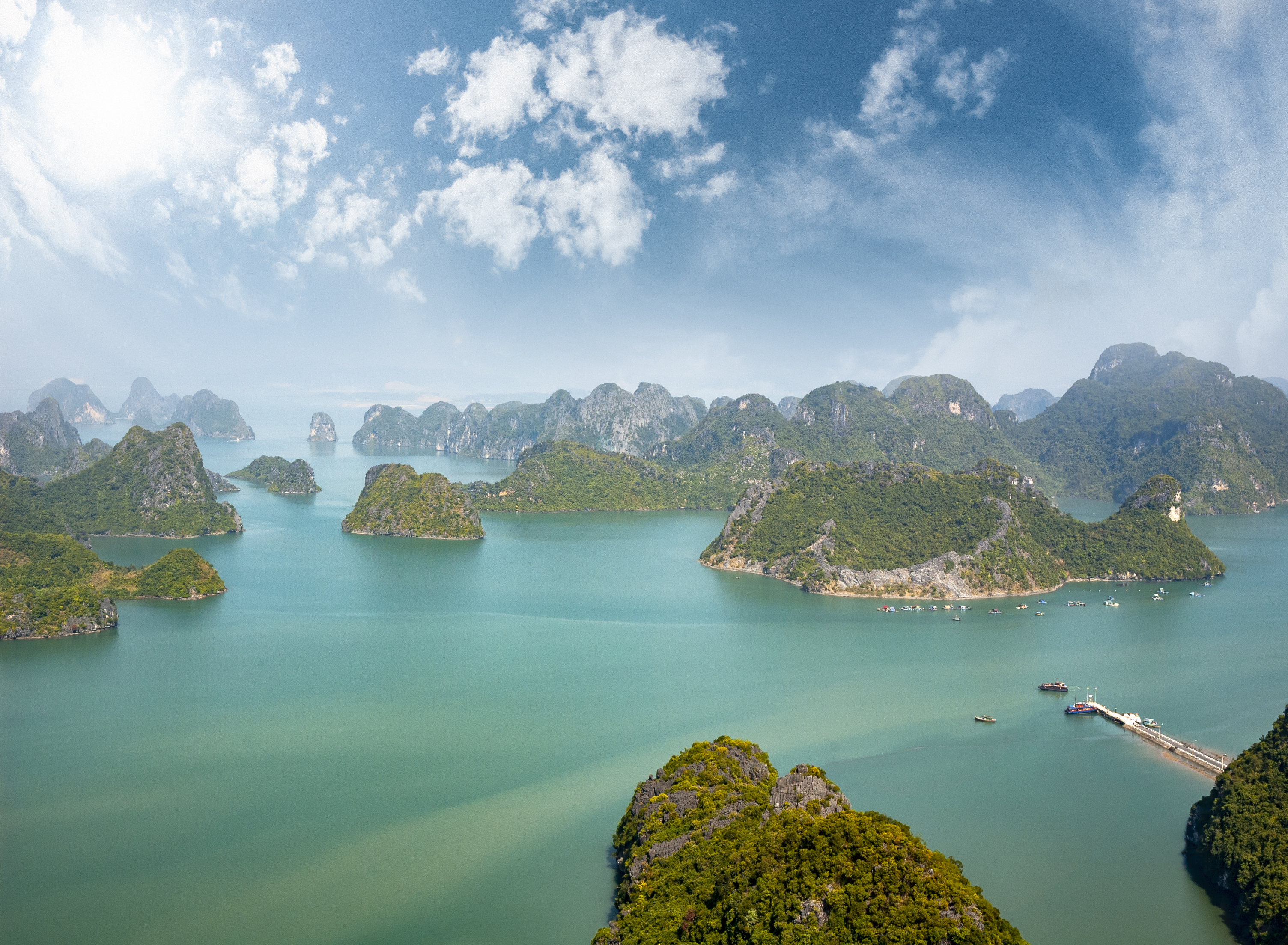 Take a cruise in Halong Bay