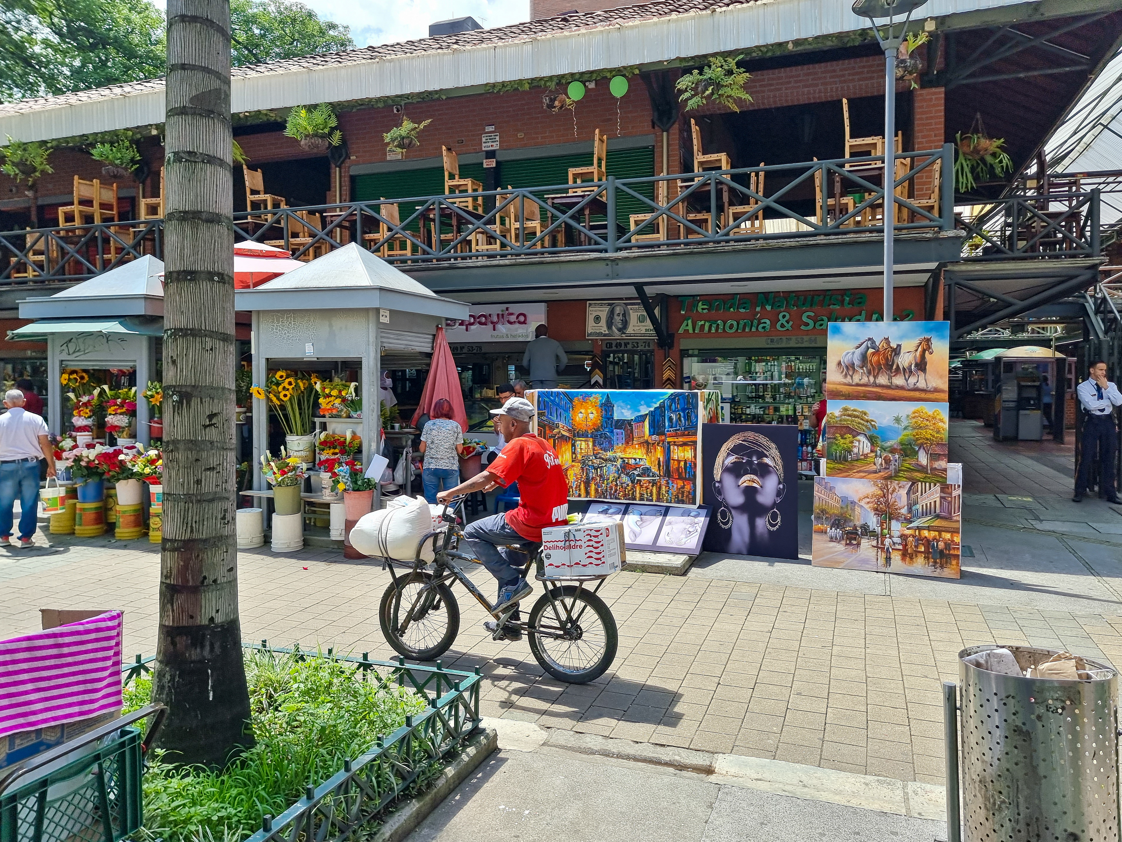 Explore the traditional street markets of Medellin