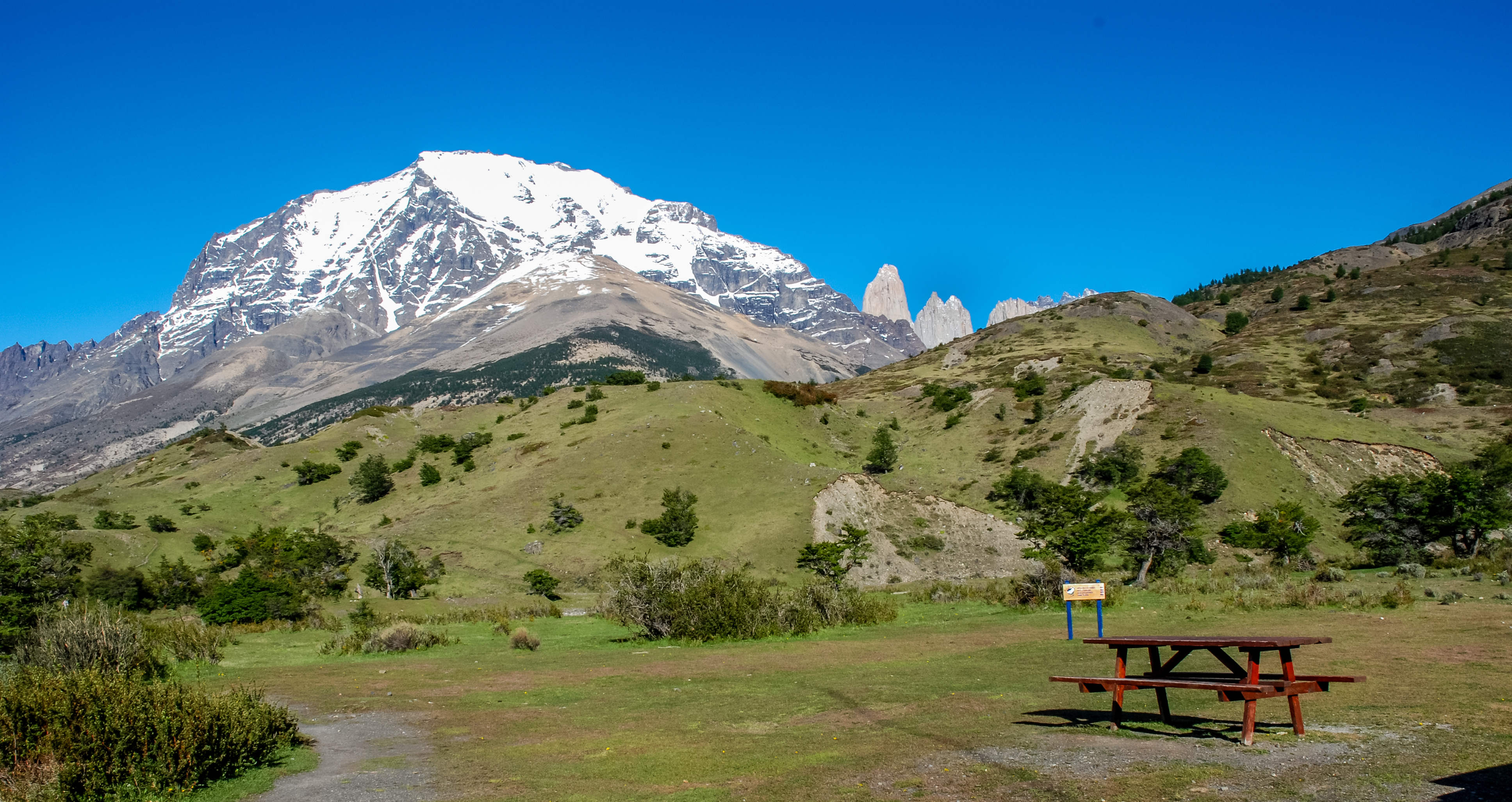 Have a picnic looking over the Millahue Valley