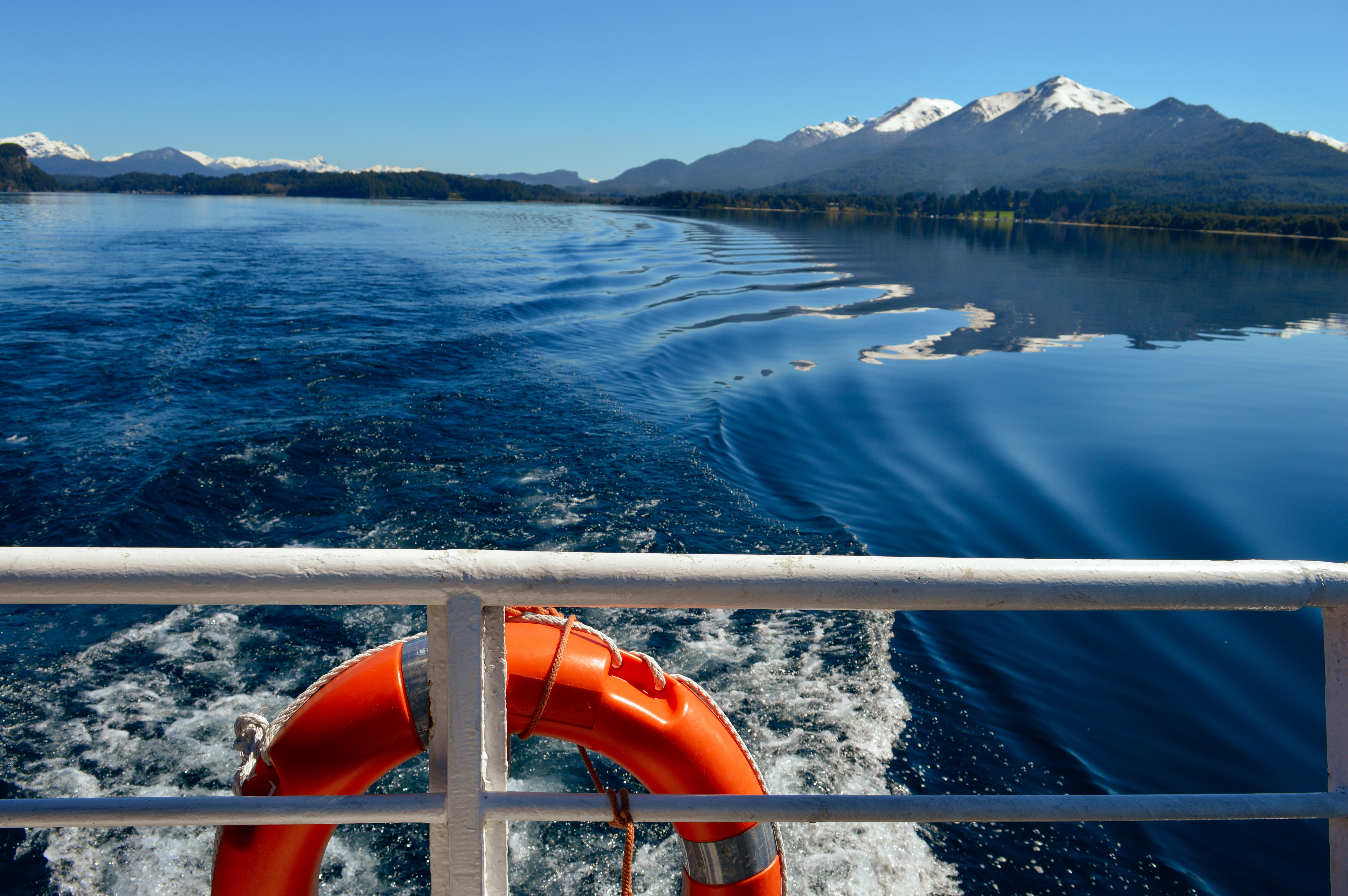 Sail across Lake Nahuel Huapi to Isla Victoria