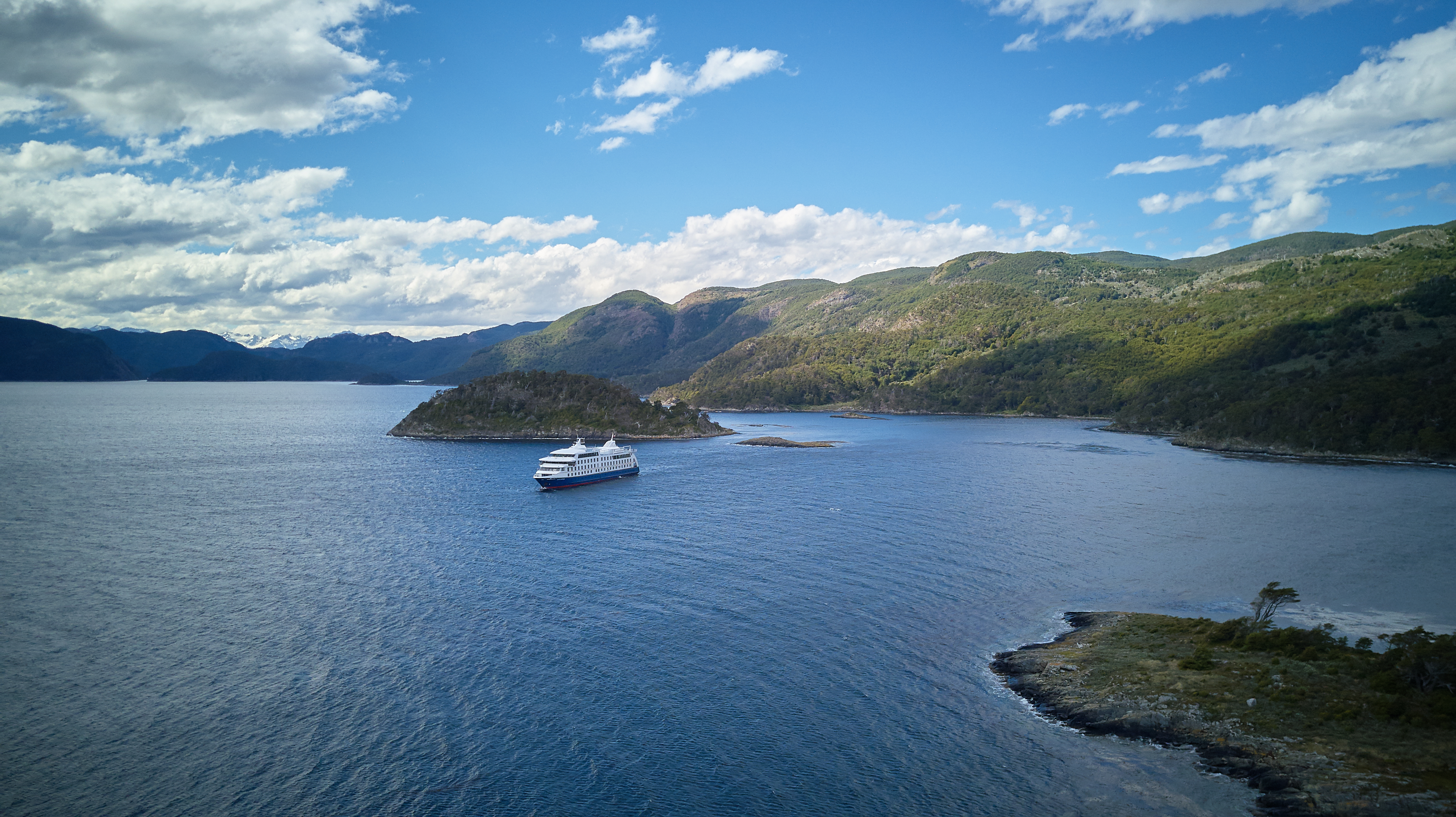Take a boat trip through the Beagle Channel