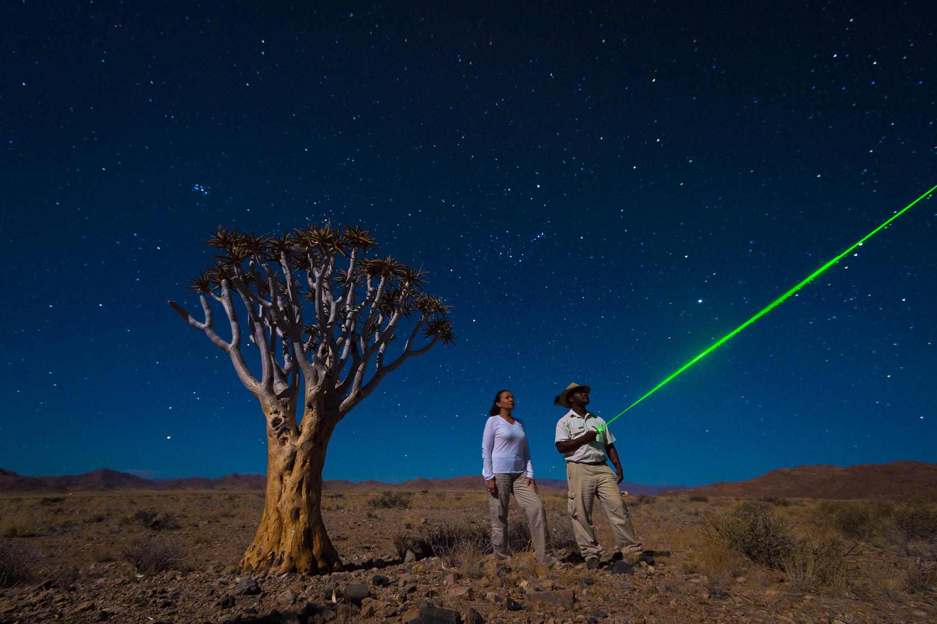 Gaze up at a billion stars in Sossusvlei