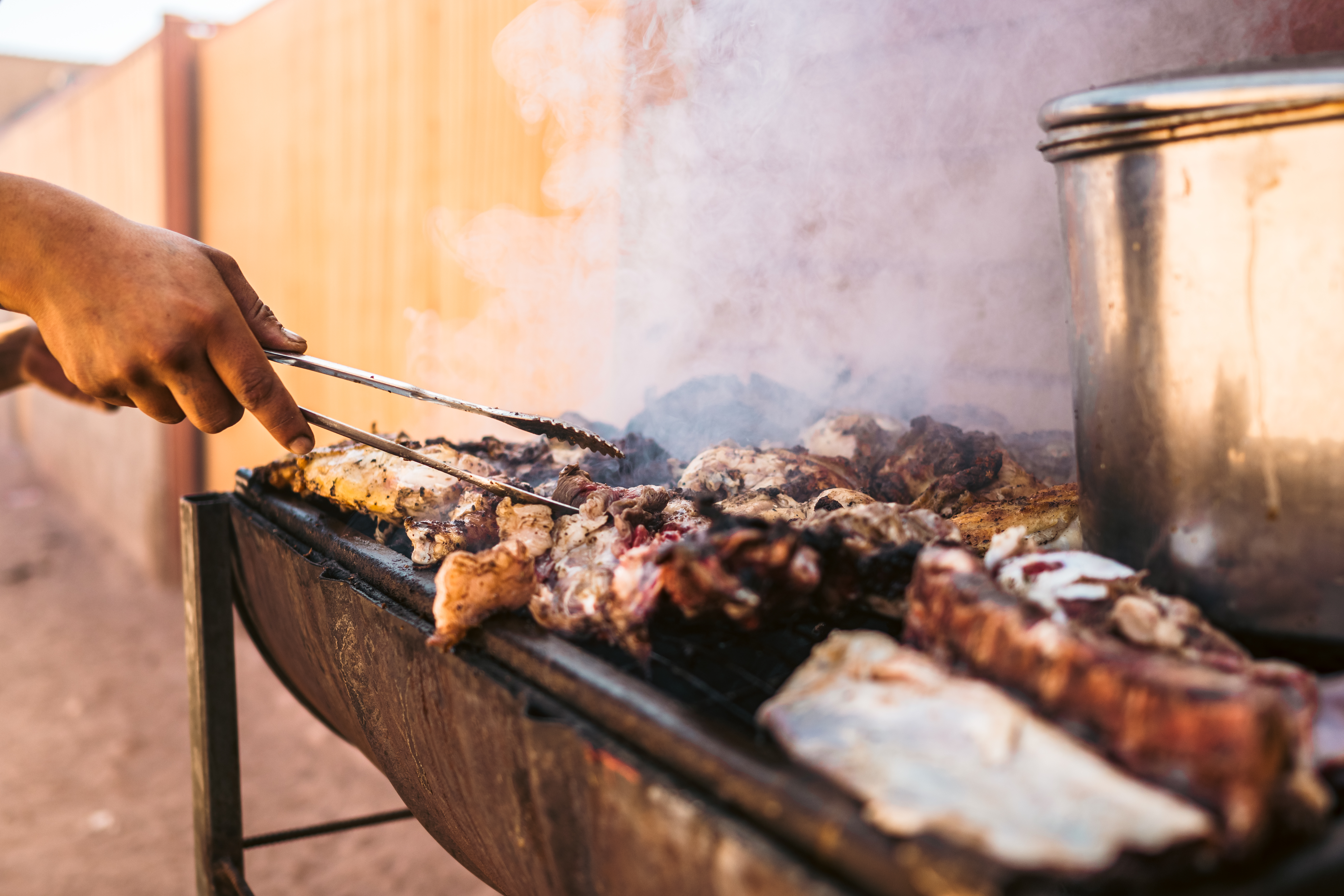 Celebrate local culture with a classic asado roast