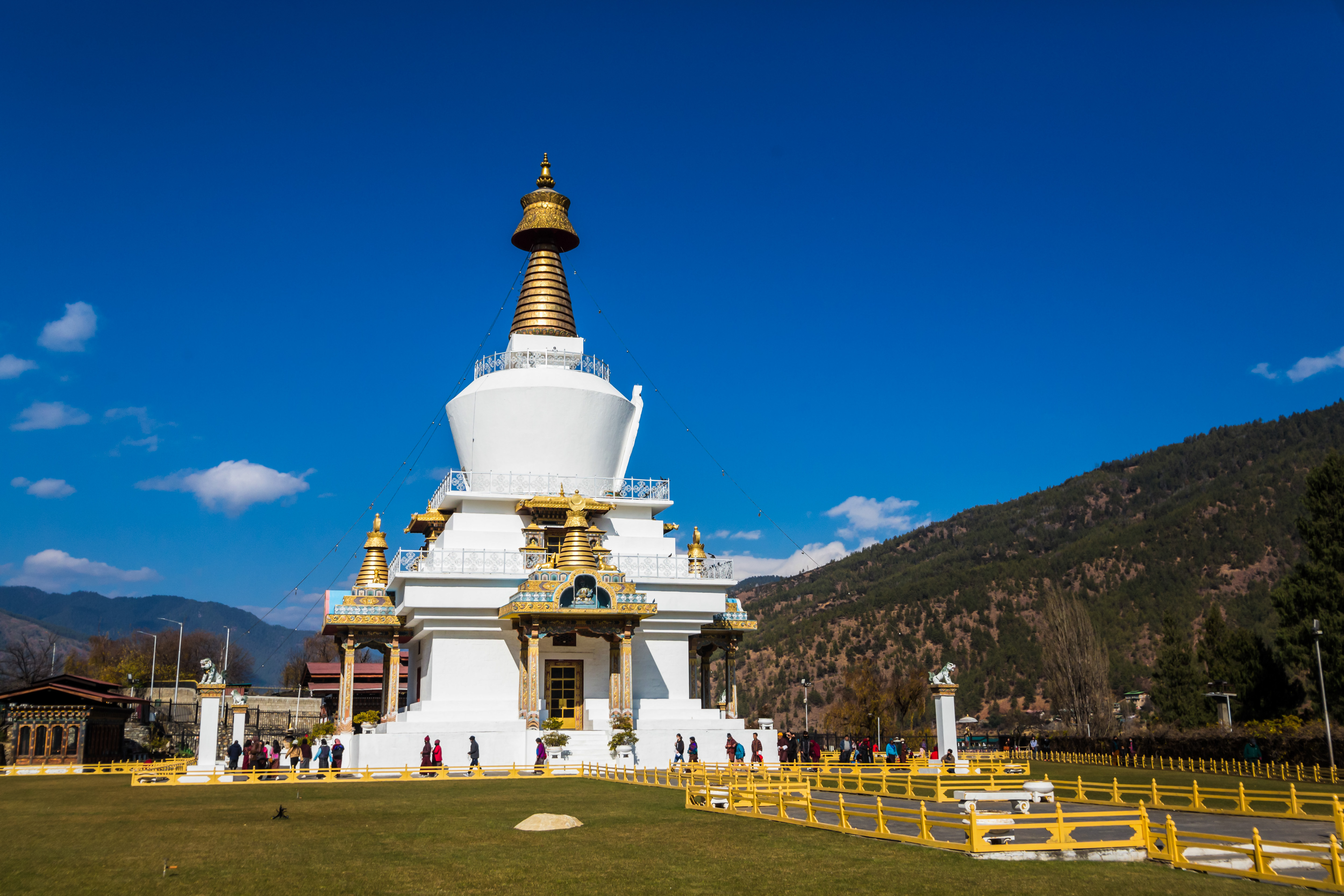 Visit the National Memorial Chorten in Thimphu