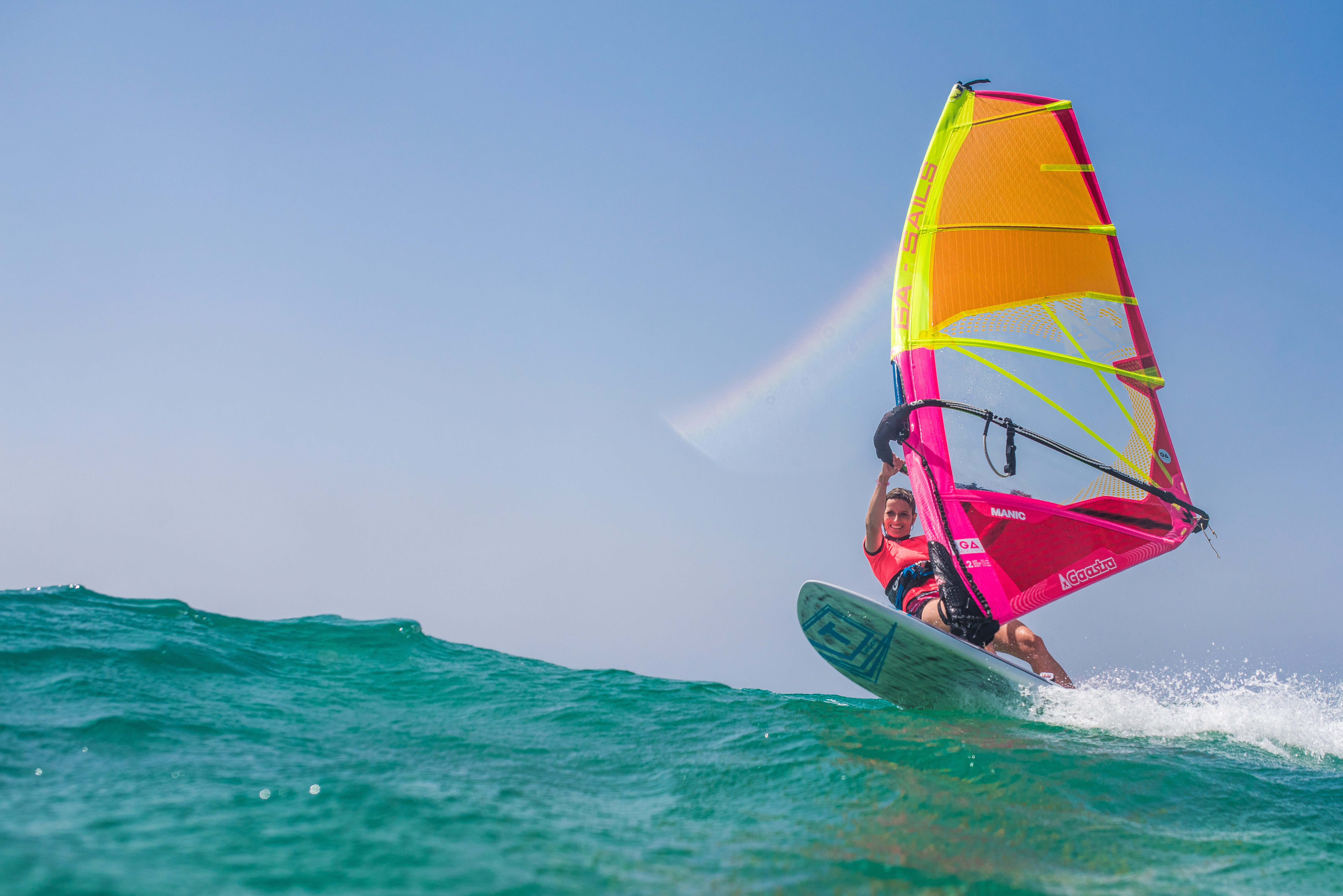 Take on the waves windsurfing in Bentota