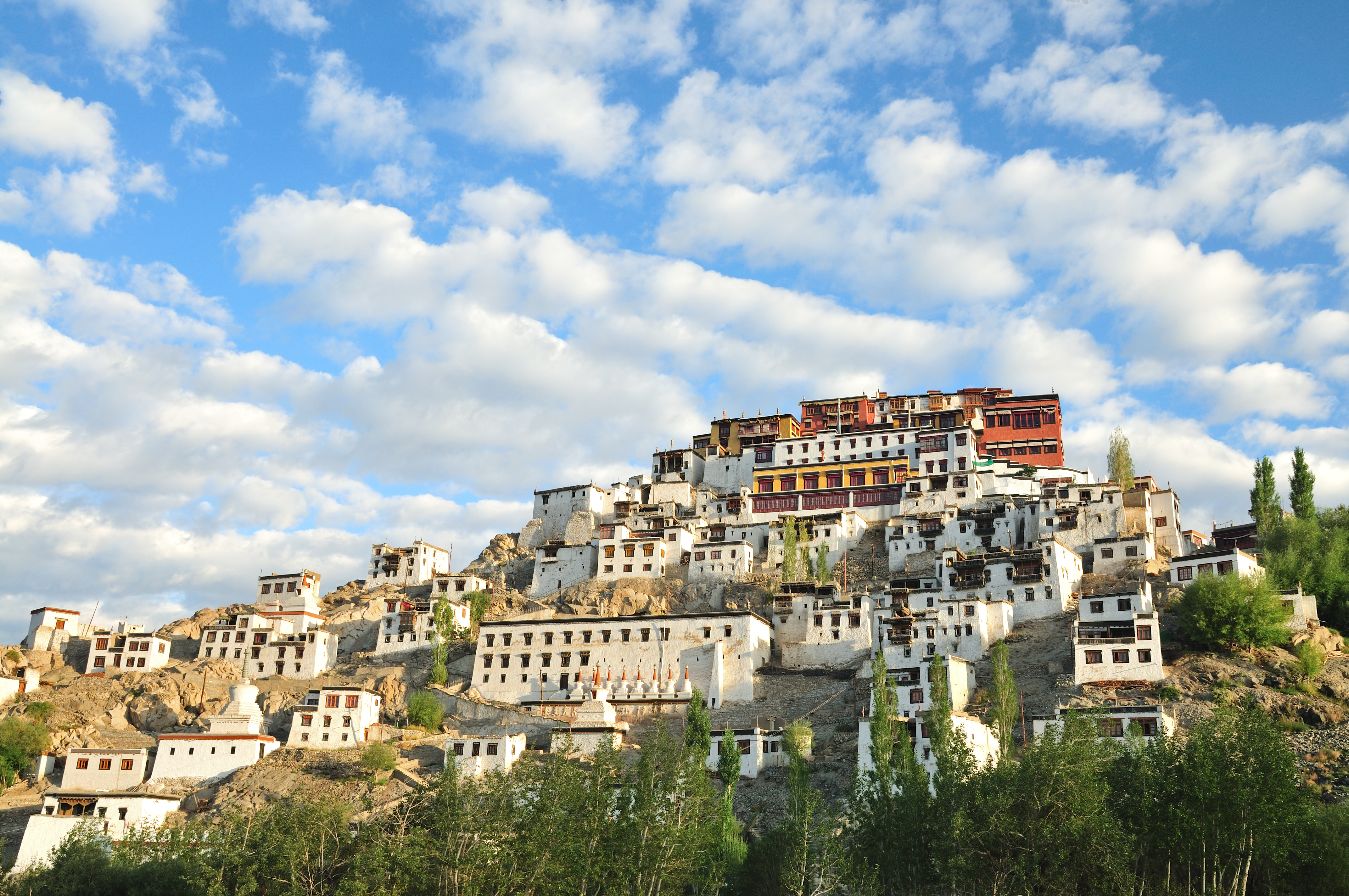 Visit Ladakh's largest monastery, Thiksey Gompa