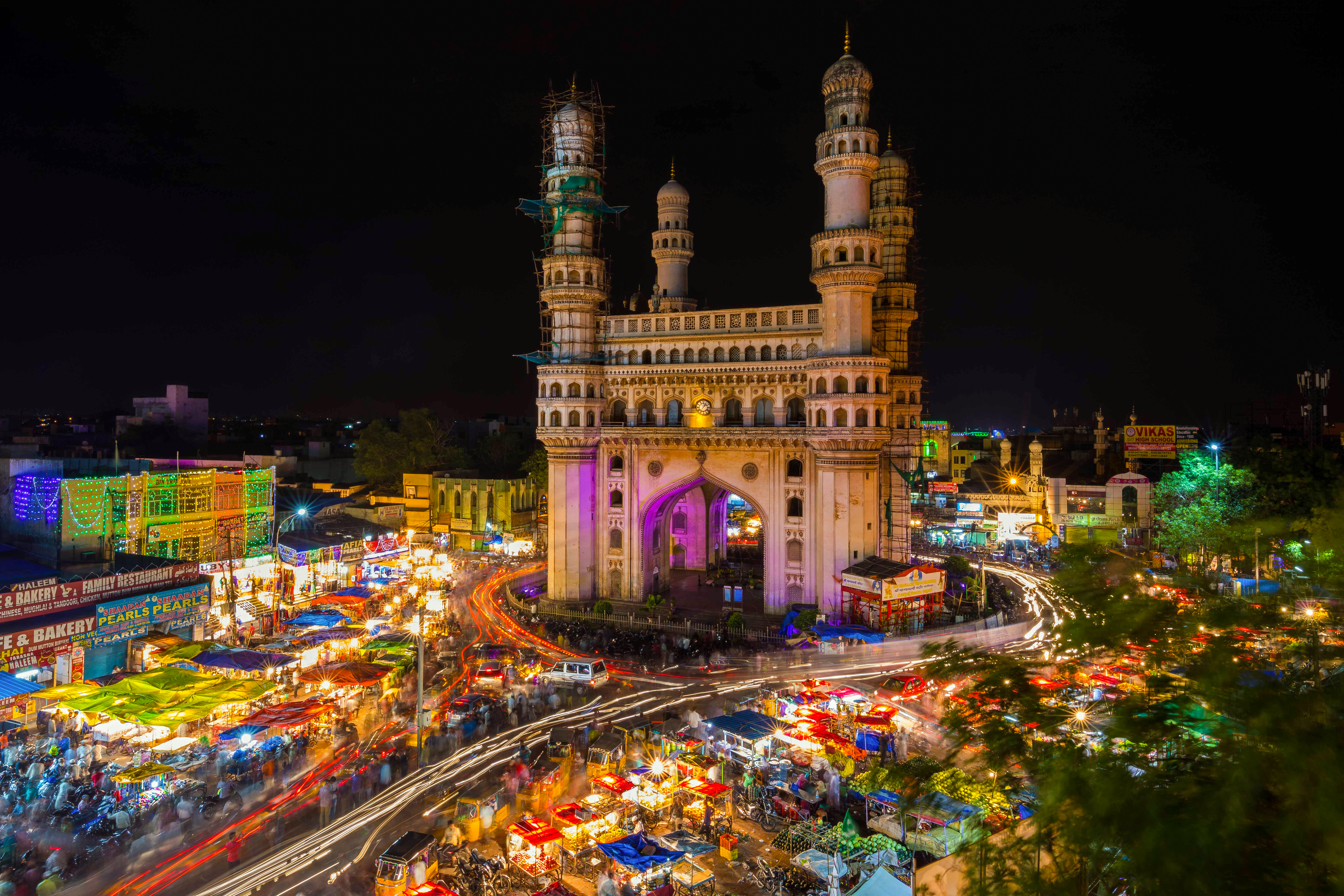 Climb the towering minaret of Charminar, Hyderabad