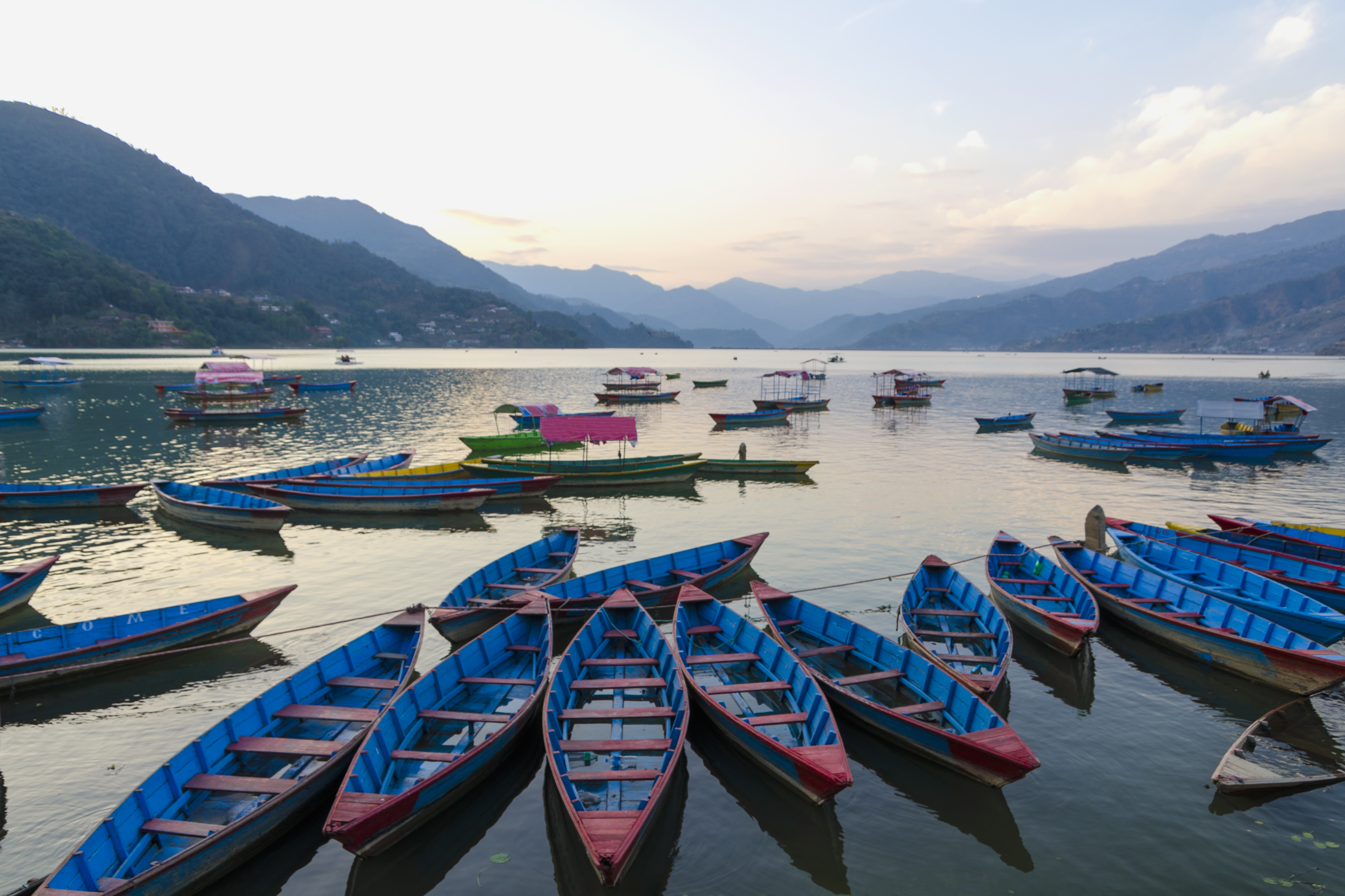 Visit the Phewa Lake in Pokhara