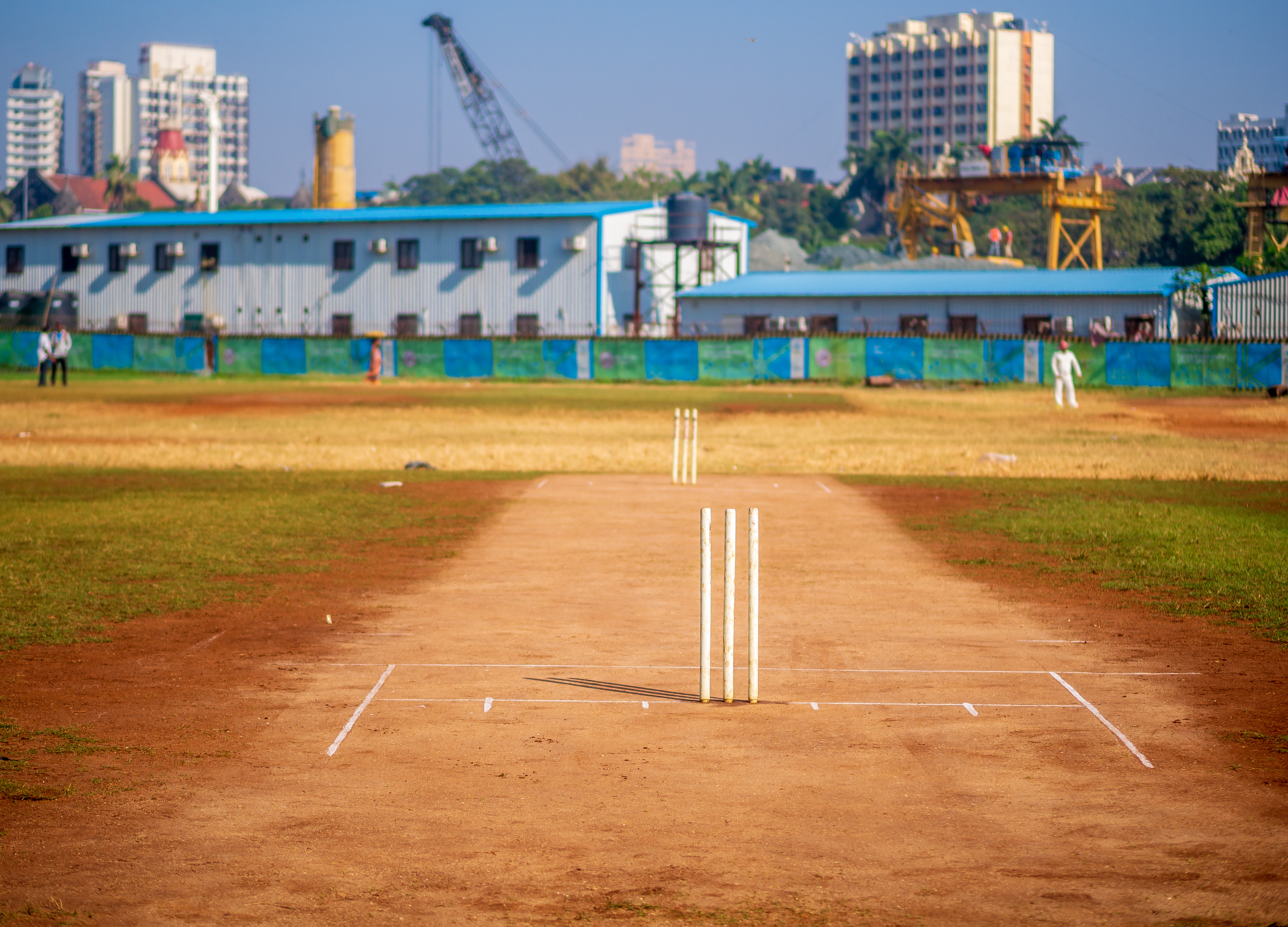 Visit a local cricket ground in Mumbai