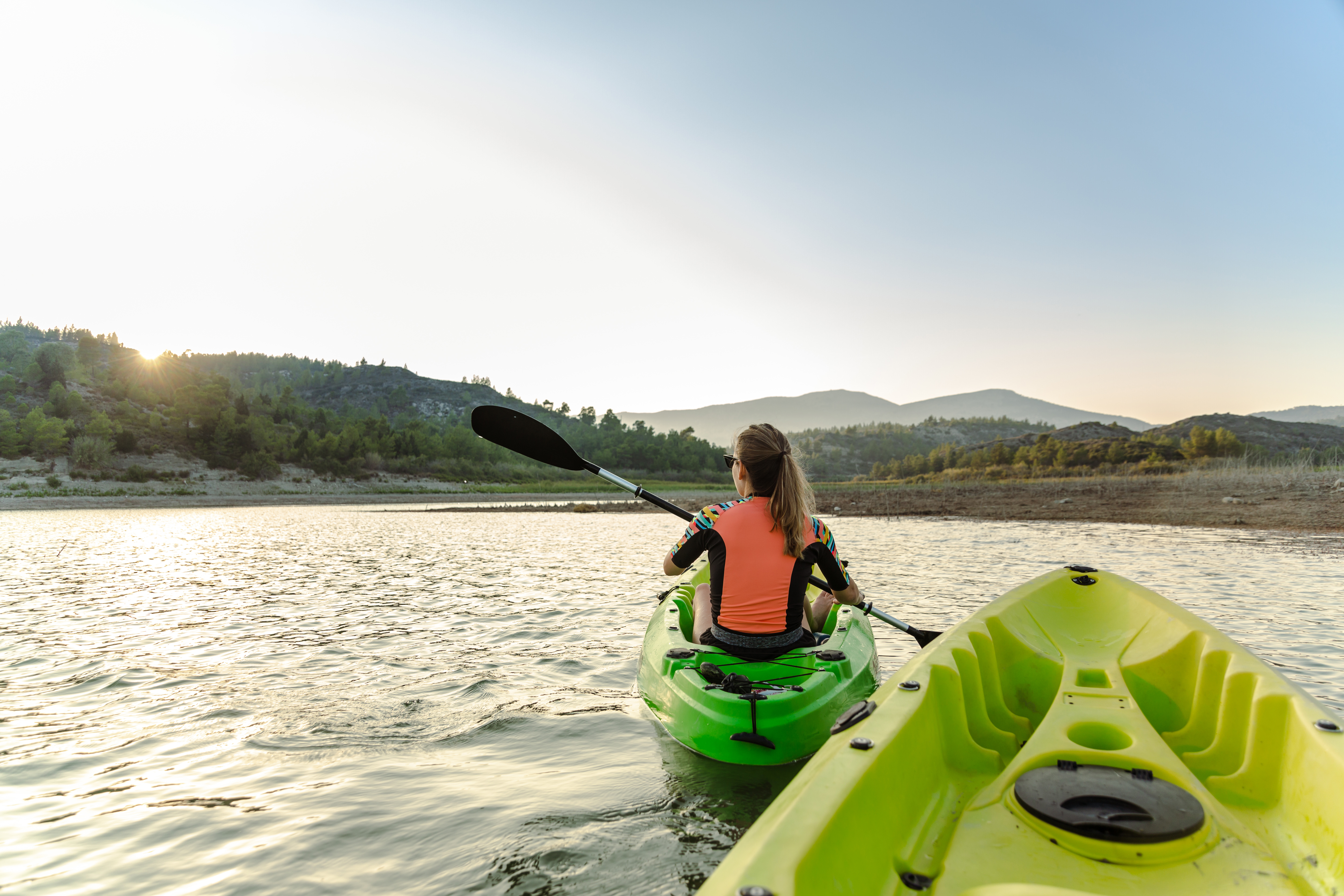 Explore coves kayaking along the coast of Barú
