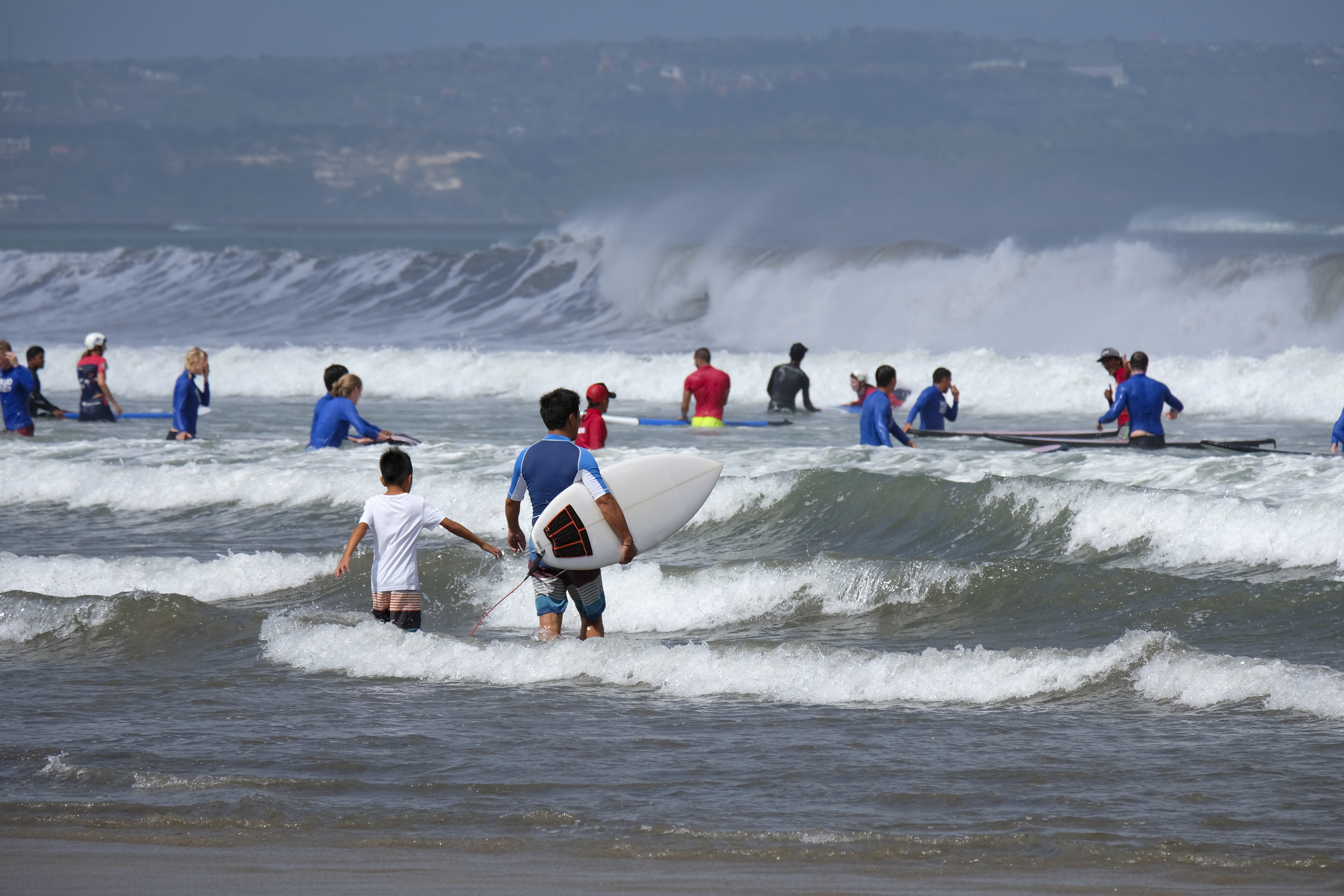 Take on the waves on a surfing lesson in Seminyak