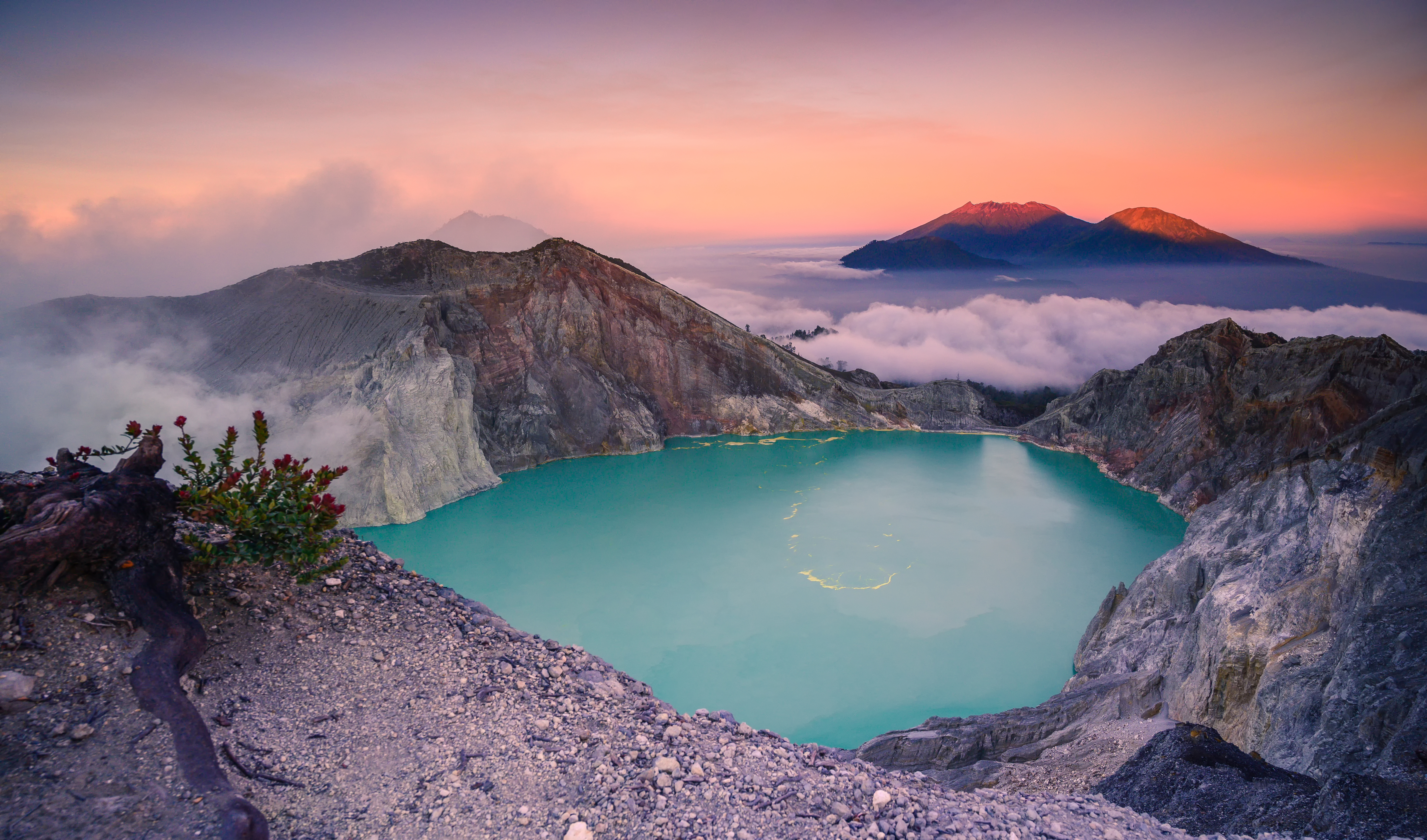 Take an early morning trek to Kawah Ijen Volcano