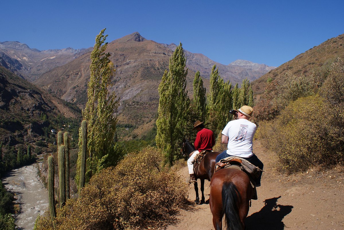 Horse riding in quaint mountains of San Alfonso