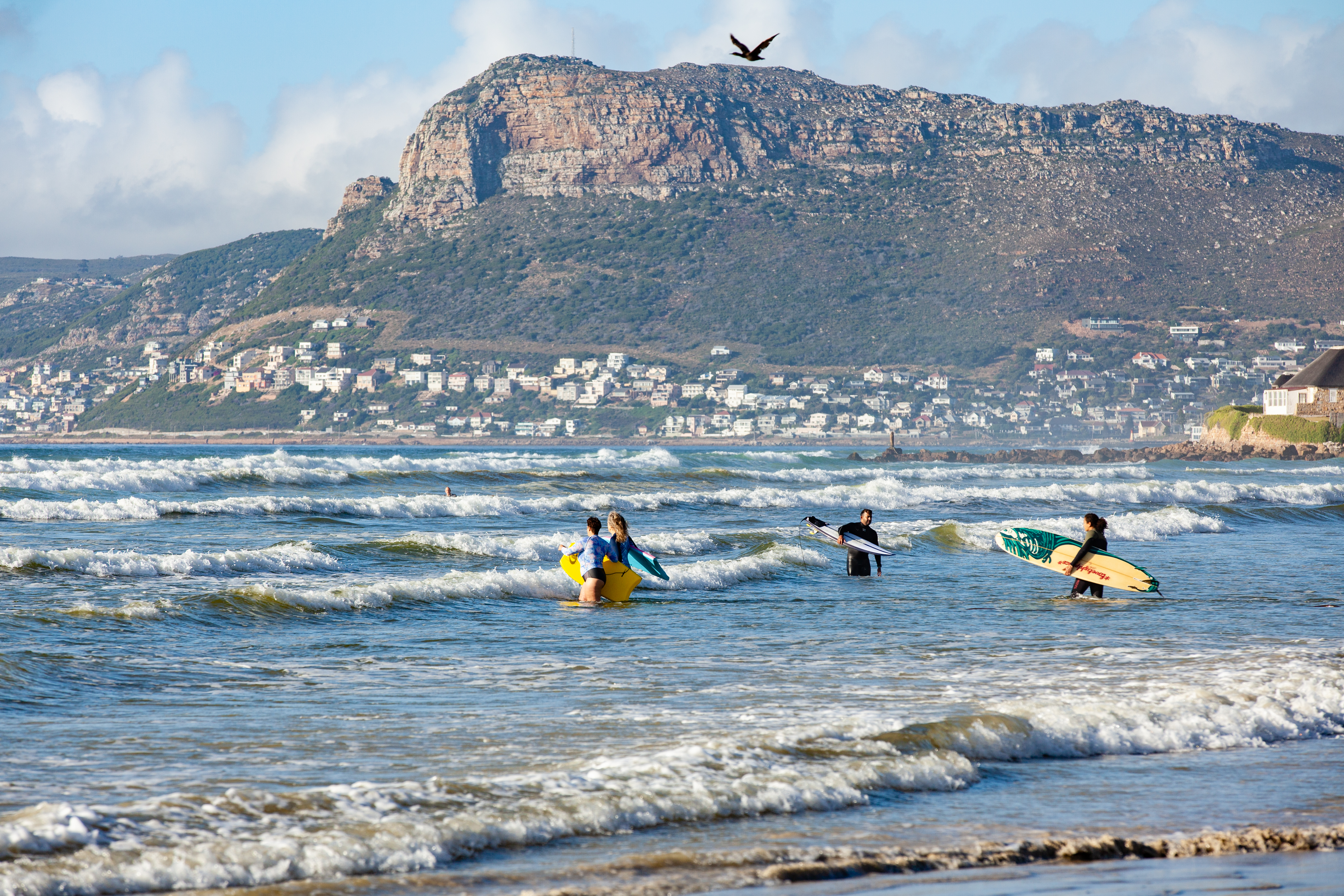 Take a surfing lesson in Muizenberg