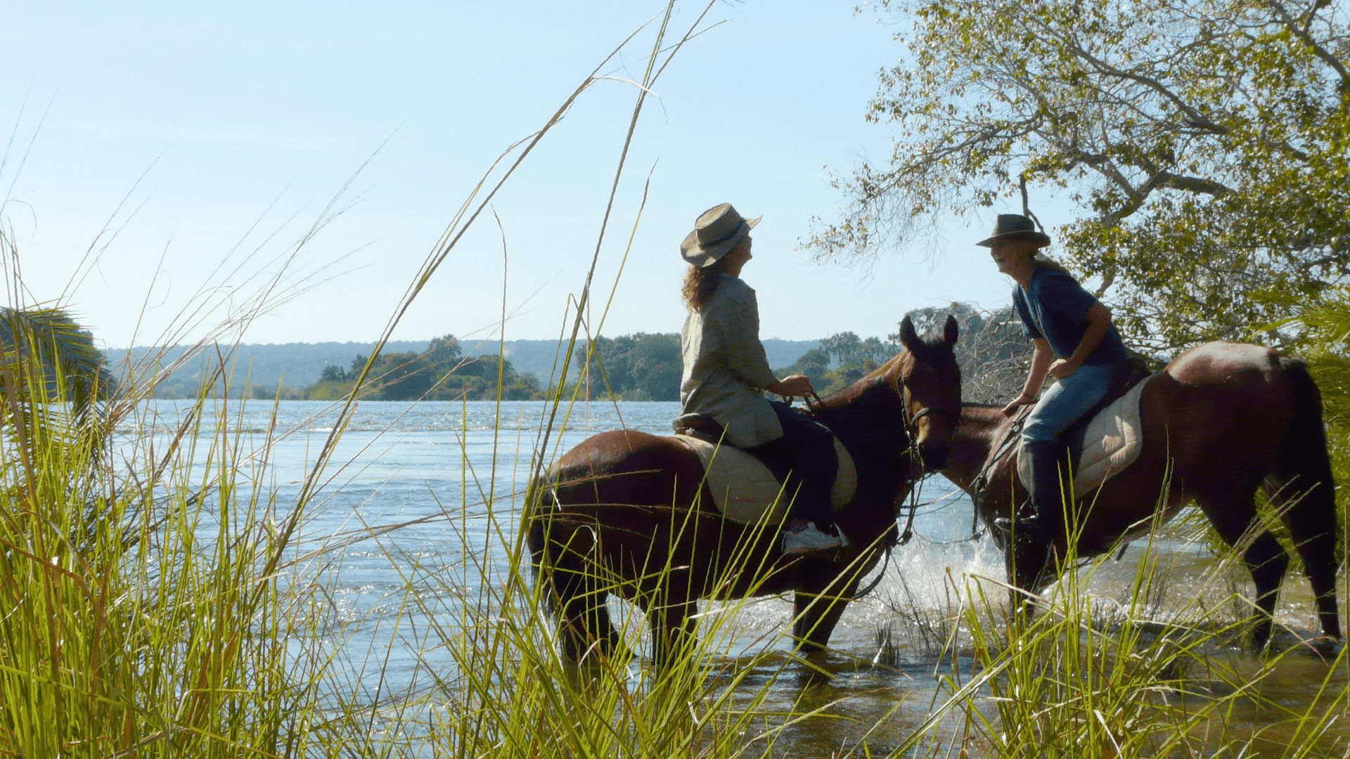Go on a horseback safari in Victoria Falls