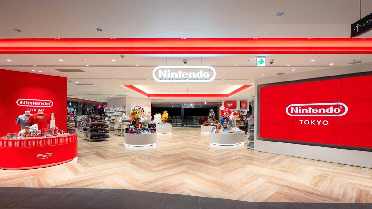Shop at the Nintendo Tokyo center