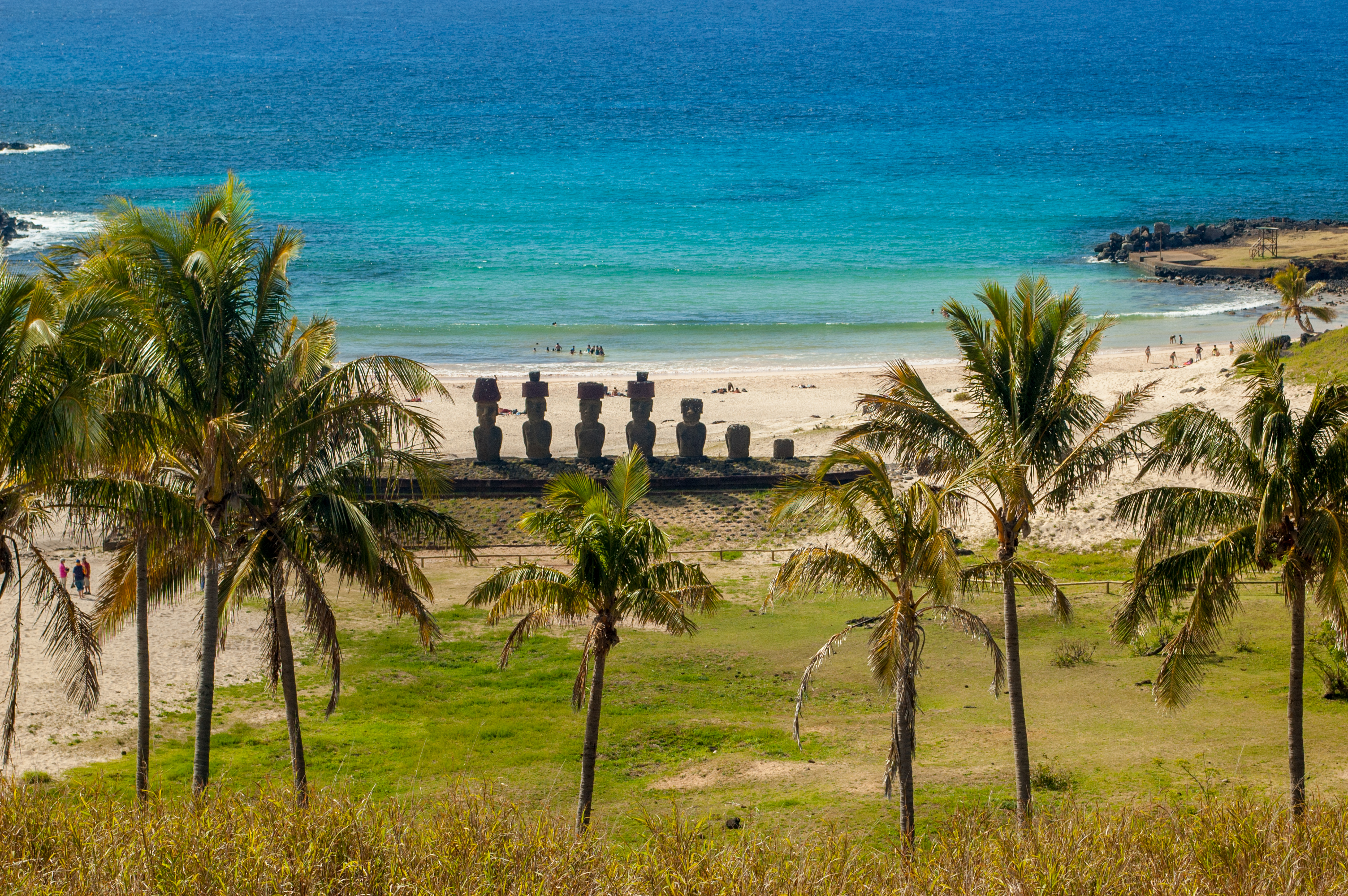 Discover Anakena Beach on Easter Island