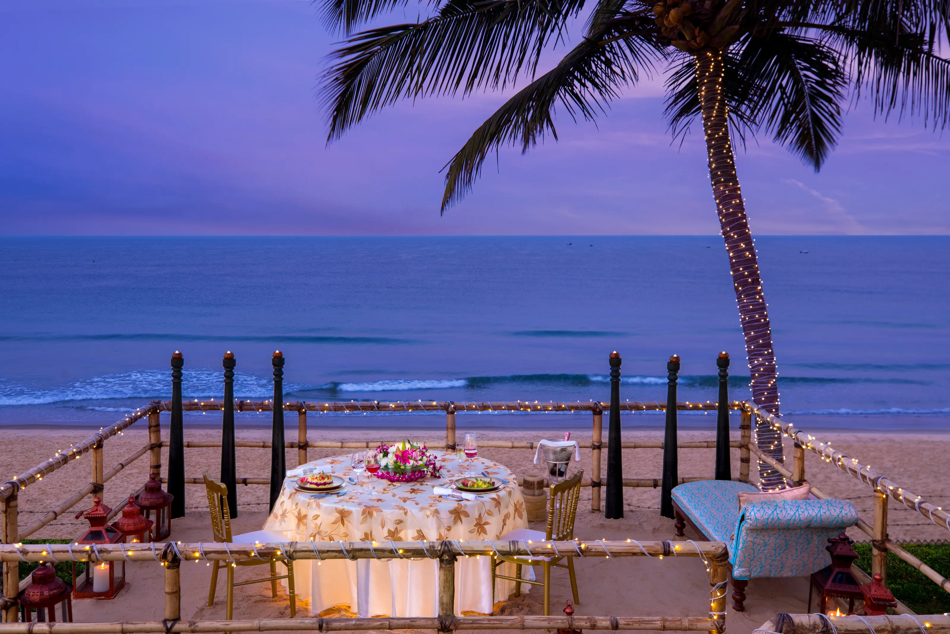 Enjoy personalized dining at Taj Exotica Resort 
