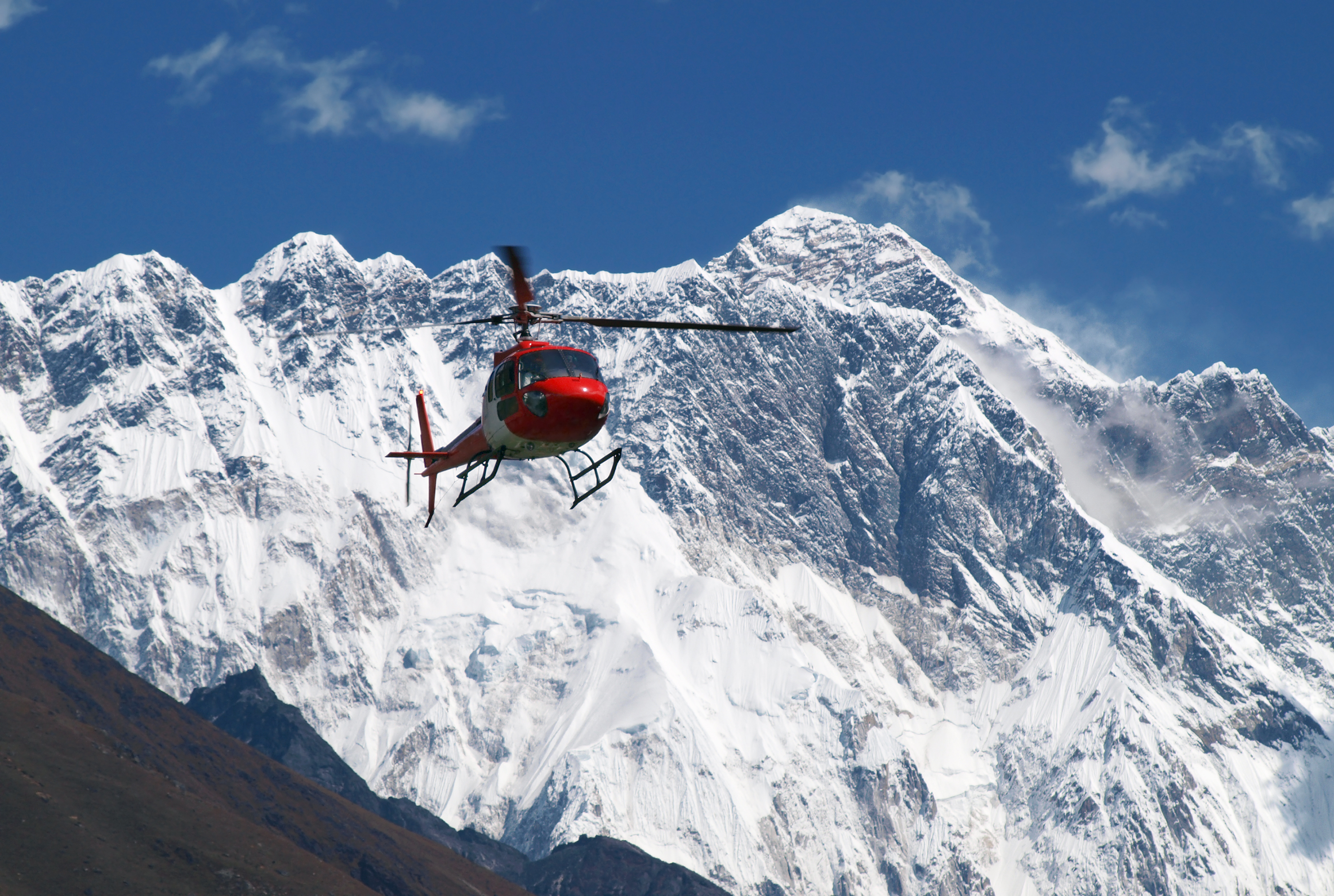 Try the panorama Everest flight from Kathmandu