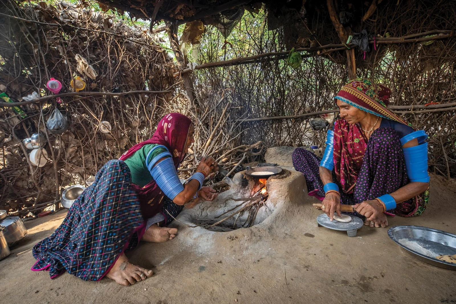 Visit a local village in Rajasthan