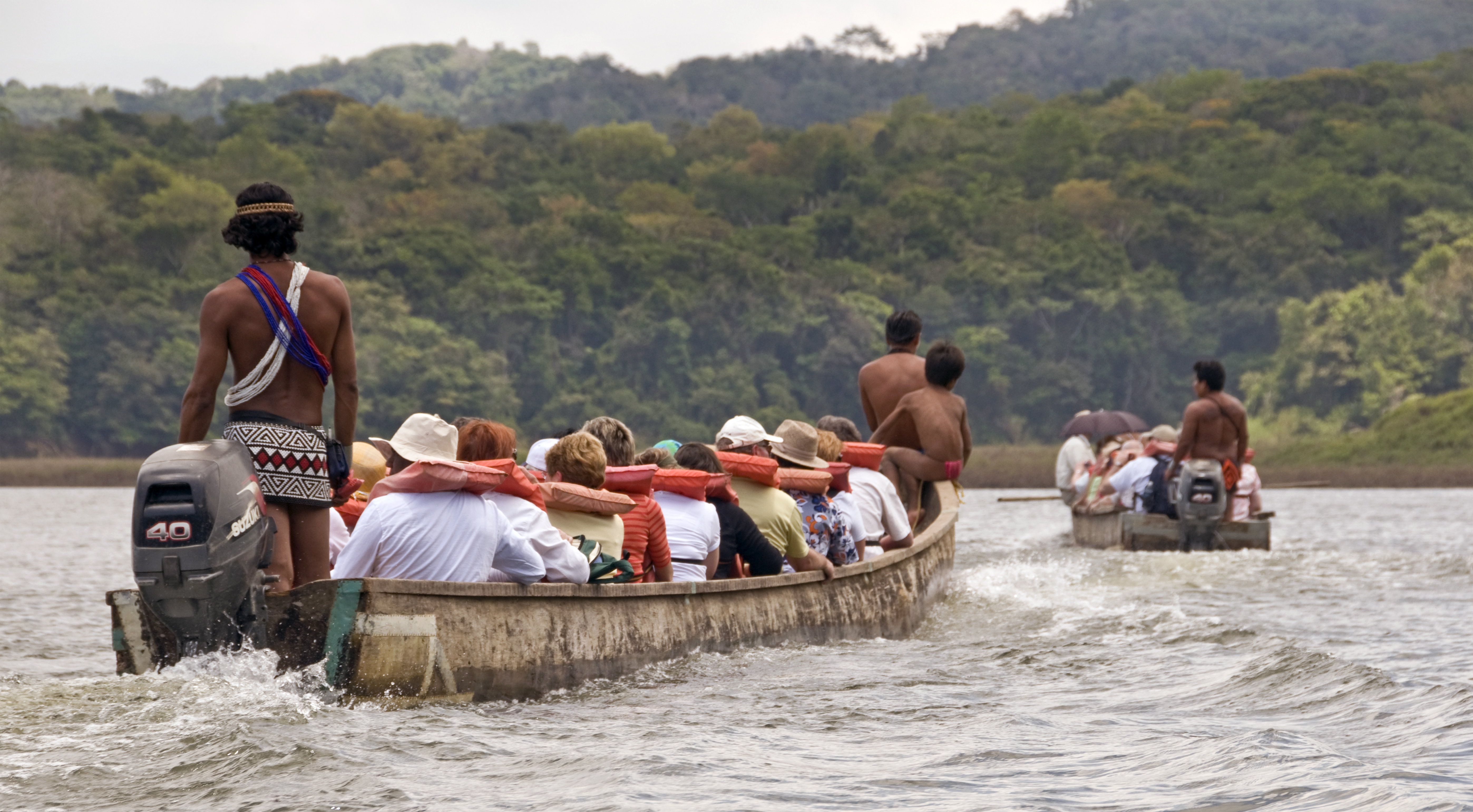 Canoe your way up the Chagres River