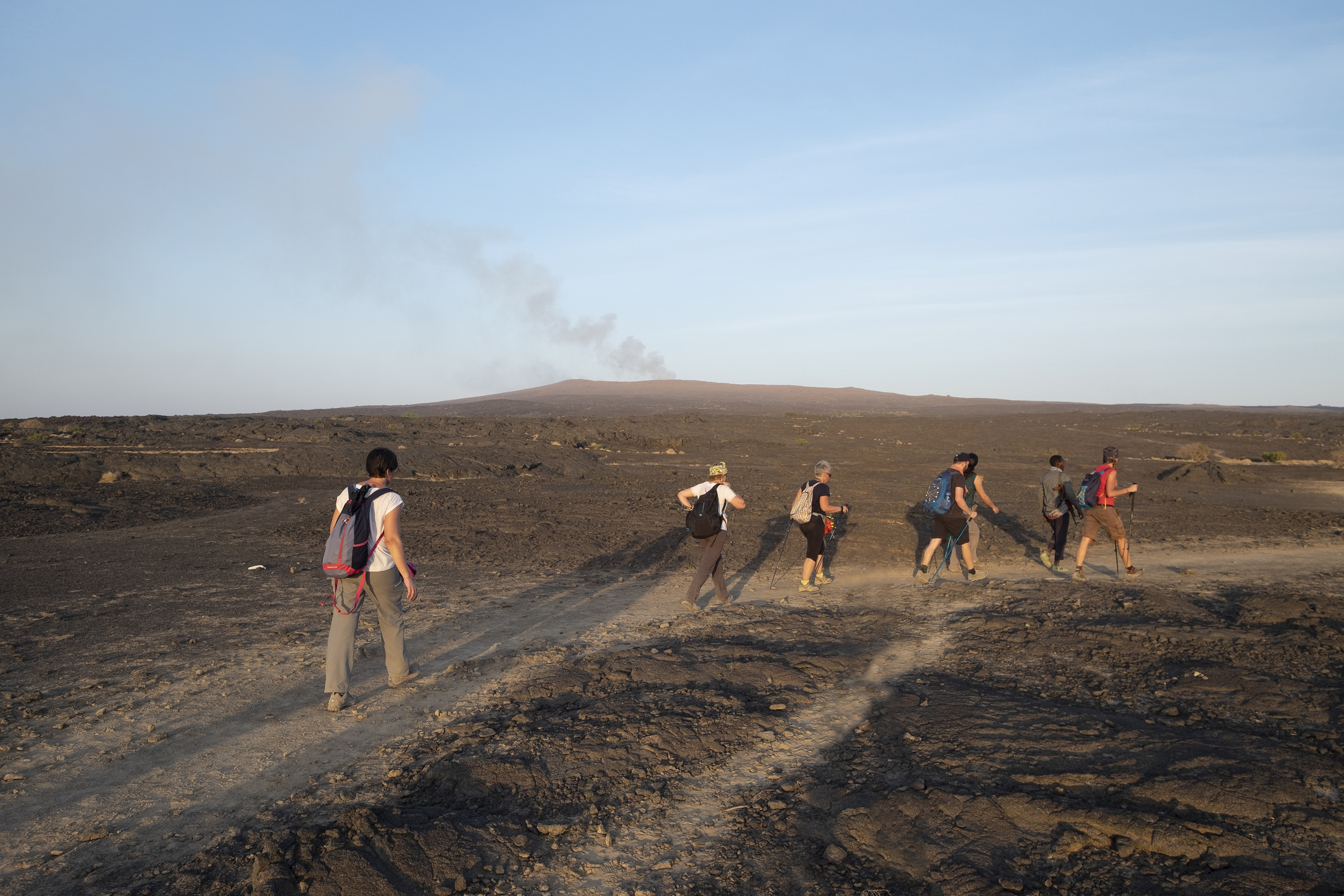 Take a hike to the Erta Ale crater rim