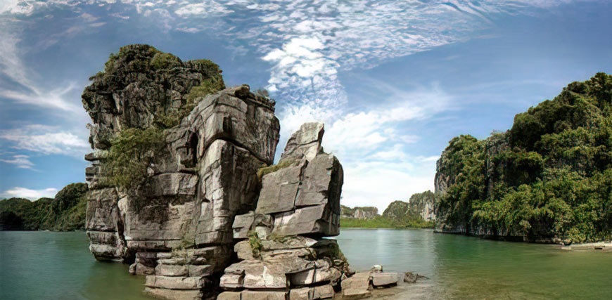 Explore Da Xep Nature Park's geological feature