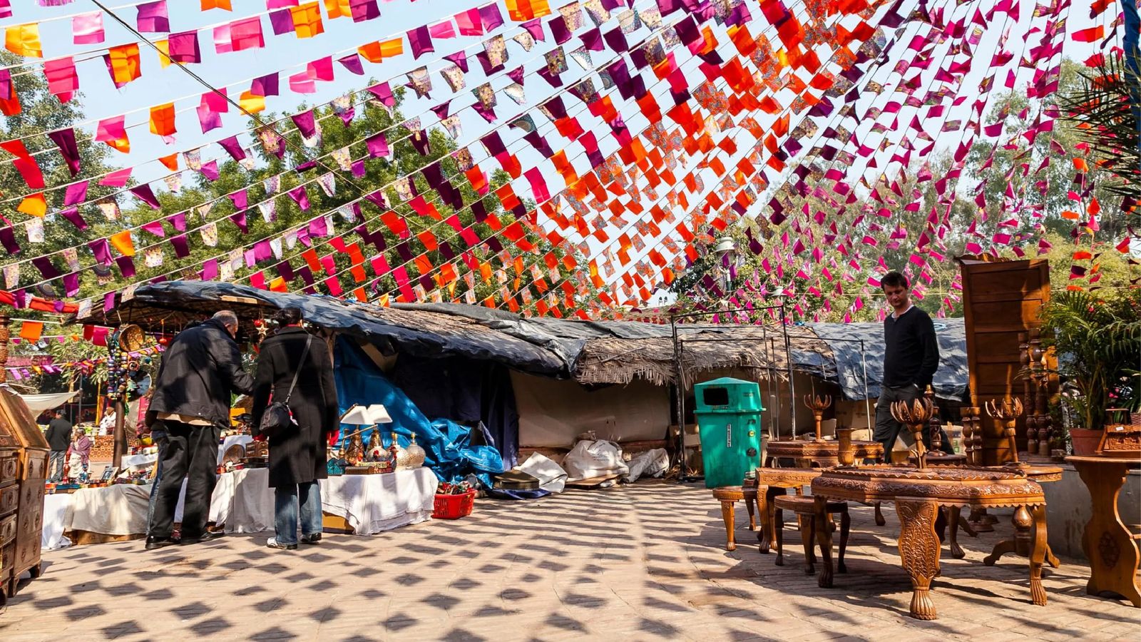 Visit the vibrant village of haat