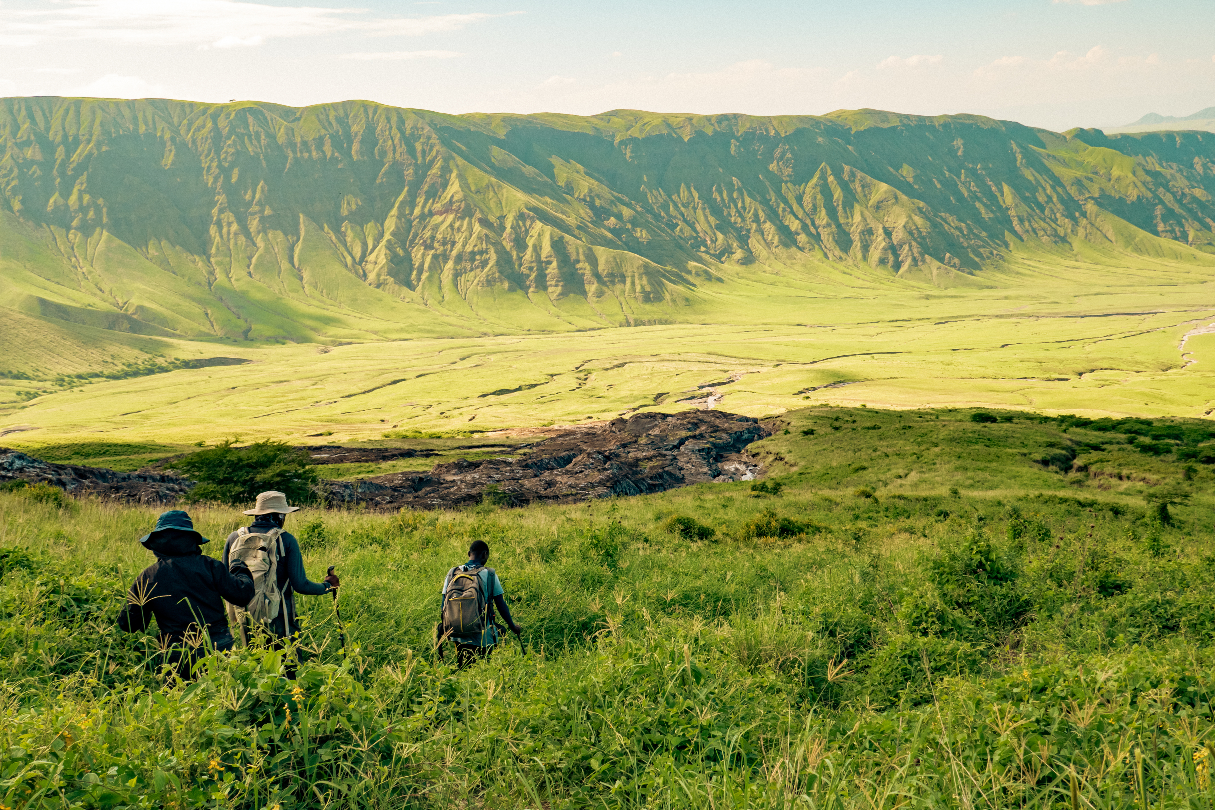 Try the Ngorongoro Crater Rim Walk