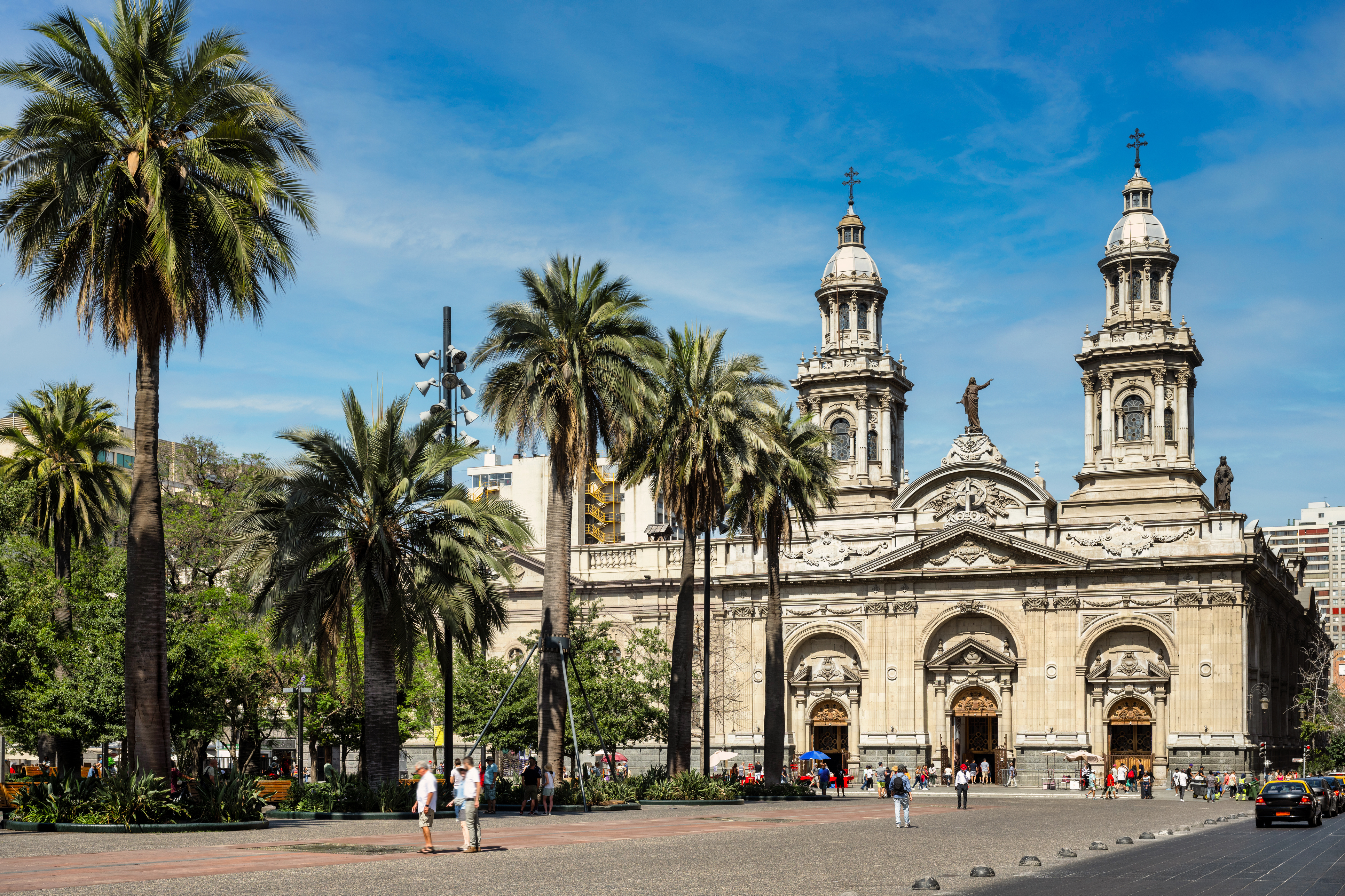 Visit Santiago's Plaza de Armas