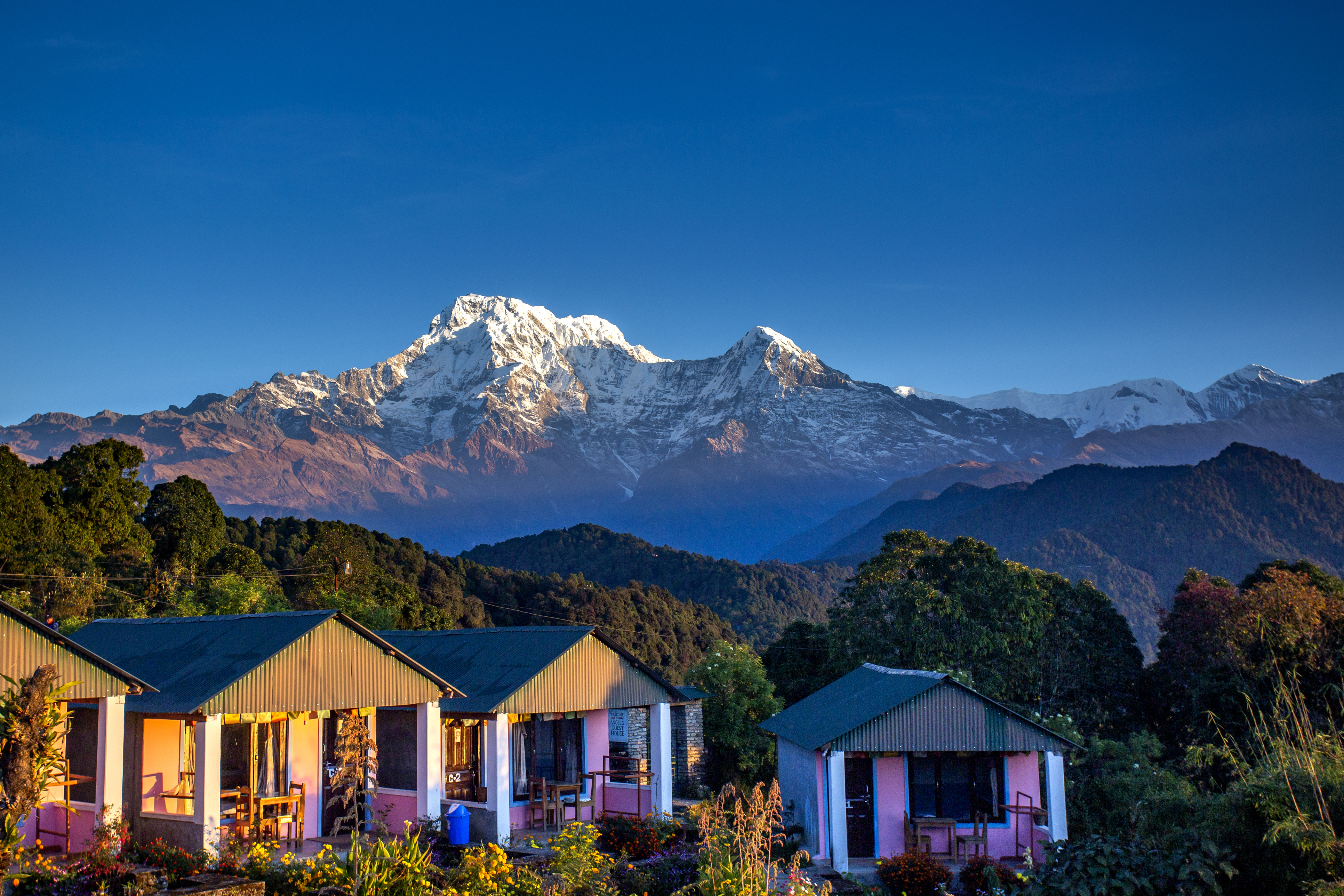 Hike to Australian basecamp, Pokhara