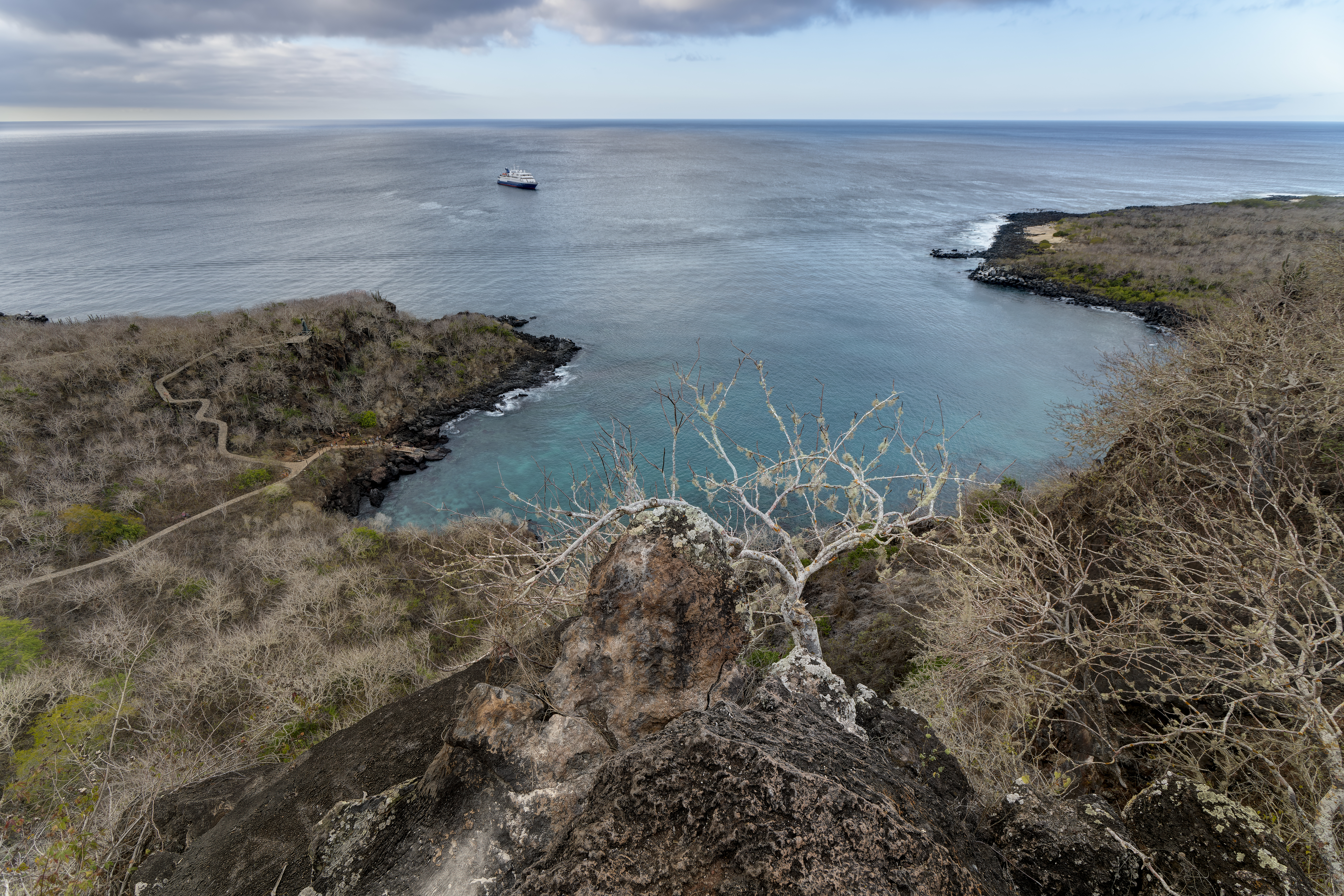 Visit Darwin's Bay in San Cristobal