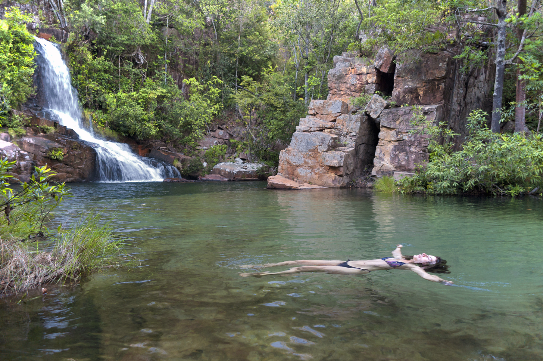 Go swimming in Mato Grosso's rivers
