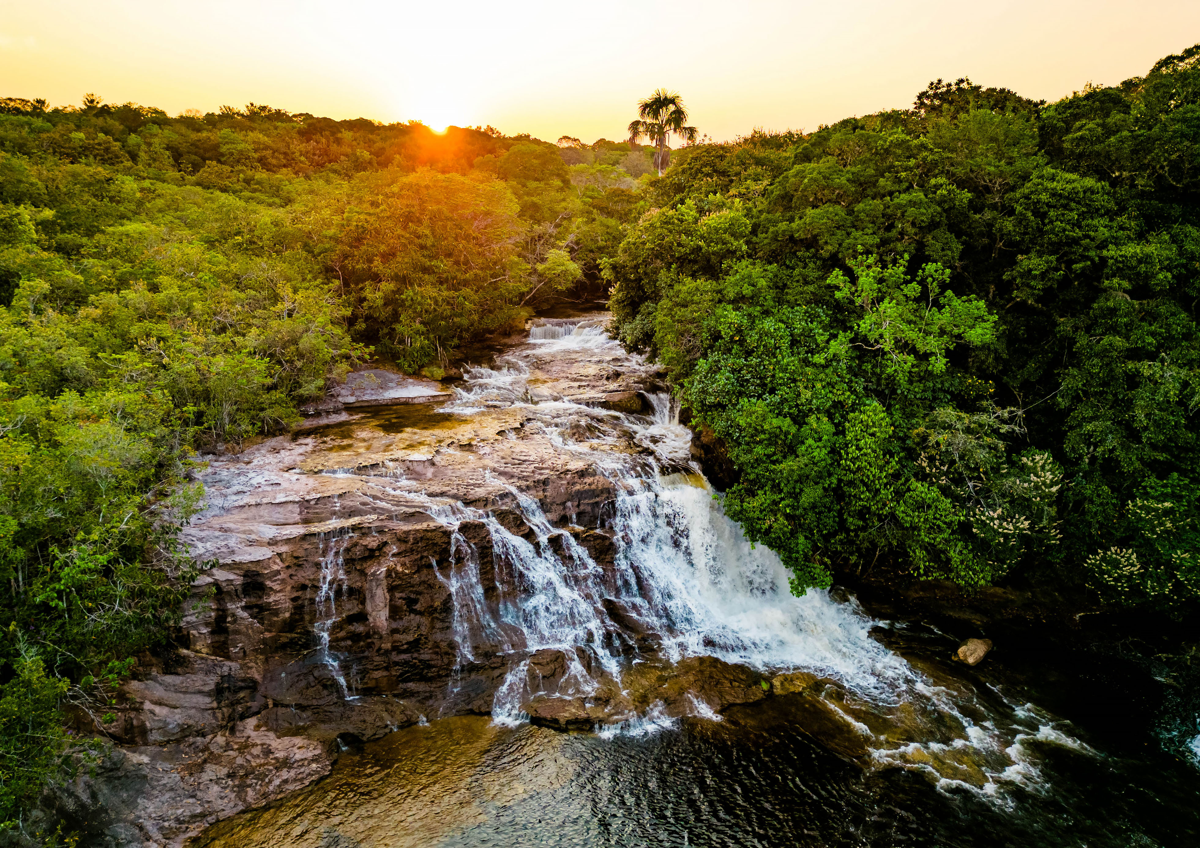 Discover the waterfalls of the Amazonas