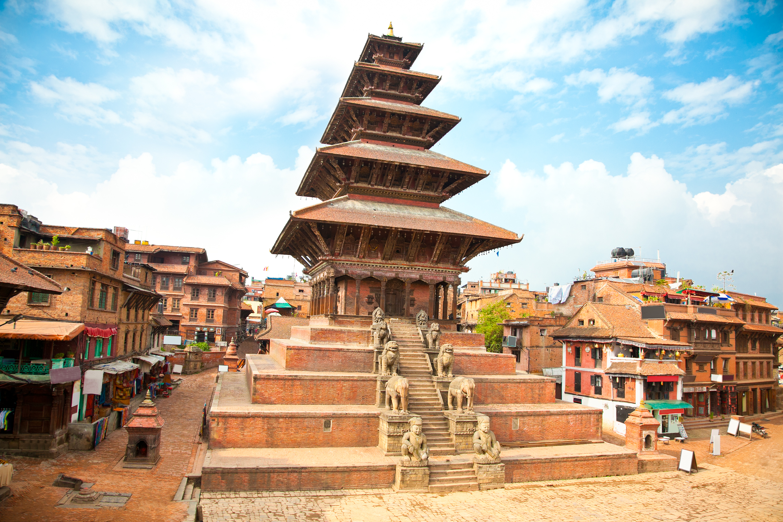 See Nyatapola Temple in Bhaktapur