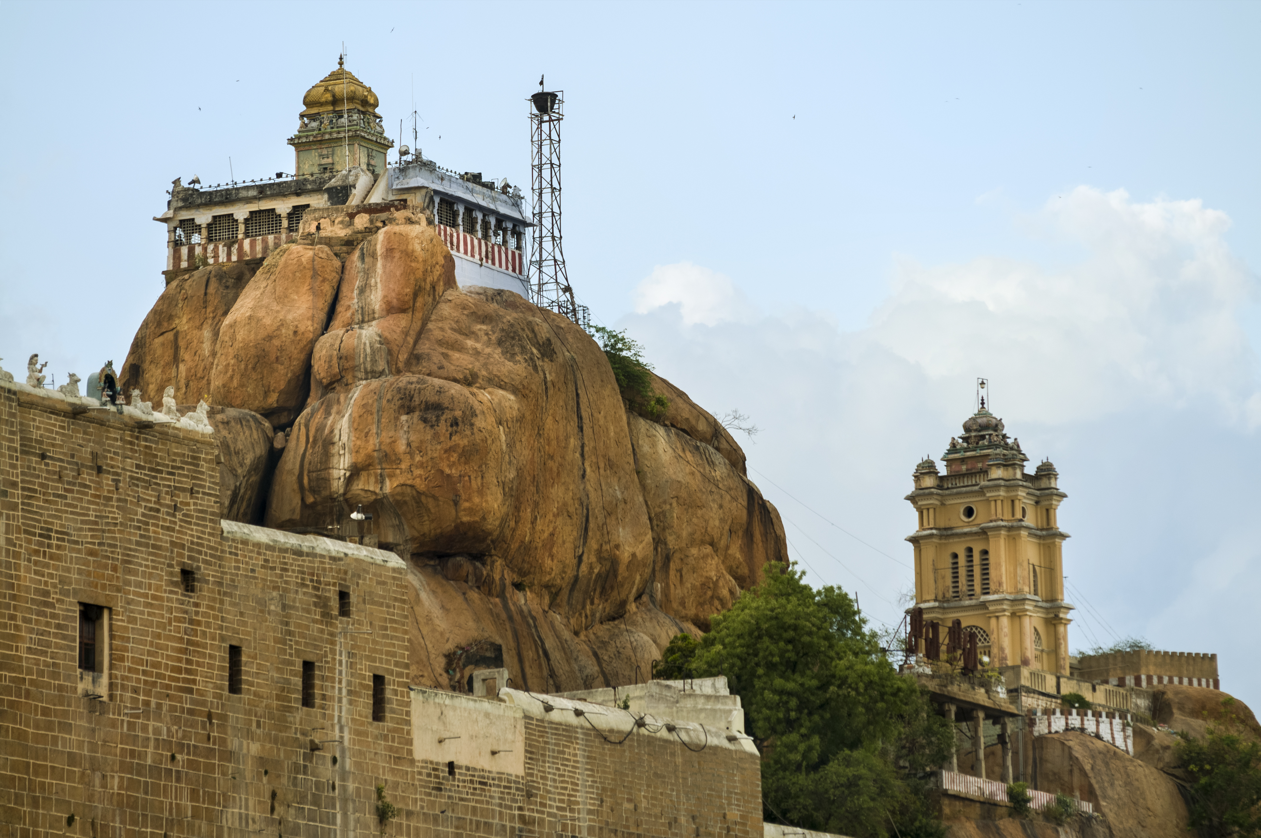 Visit the Rock Fort in Trichy