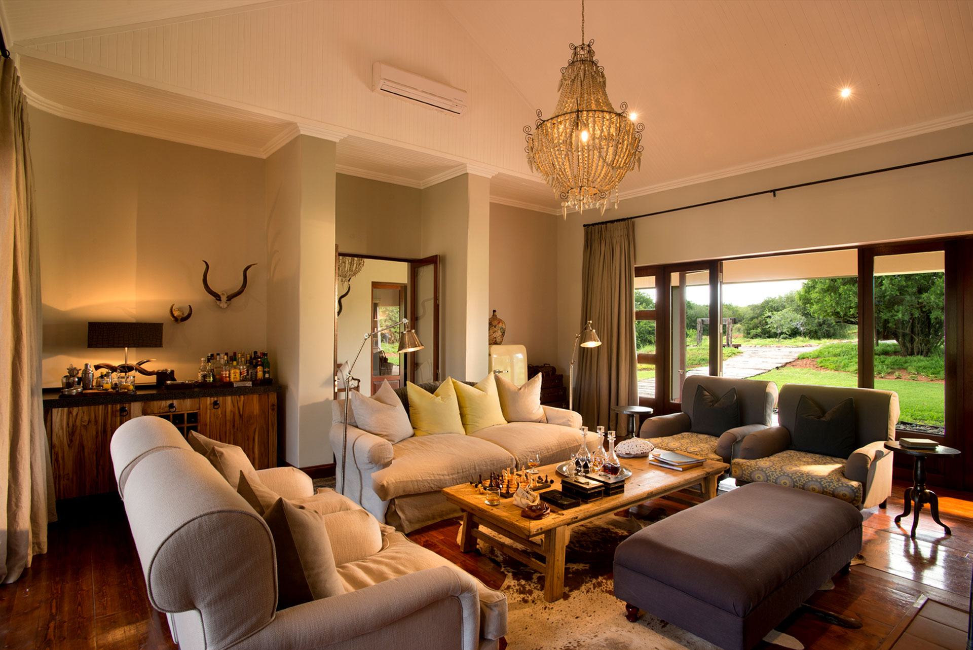 Daily scheduled flights from Port Elizabeth airport onto the Reserve's airstrip or road transfers are available