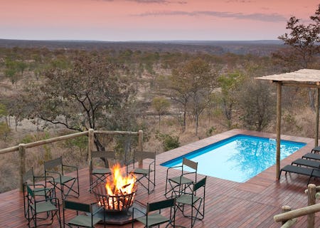 The main pool offering sweeping vistas of the Batoka Gorge and the magnificent spray of the Victoria Falls